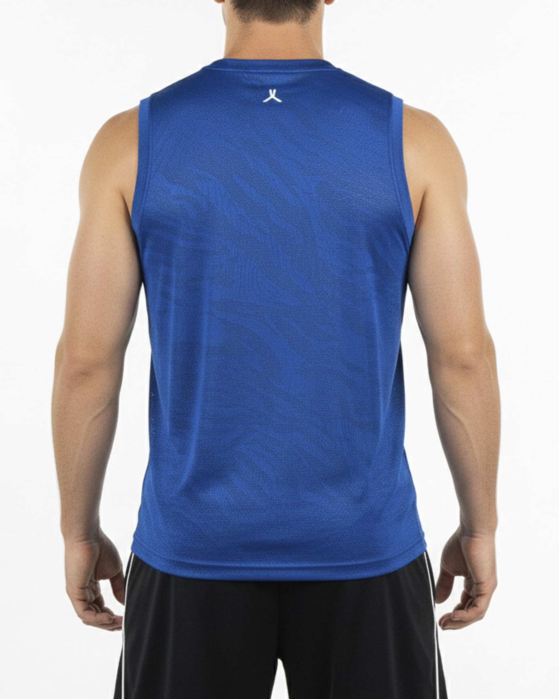 تاپ ورزشی مردانه آبی مل اند موژ Mel & Moj کد M09079