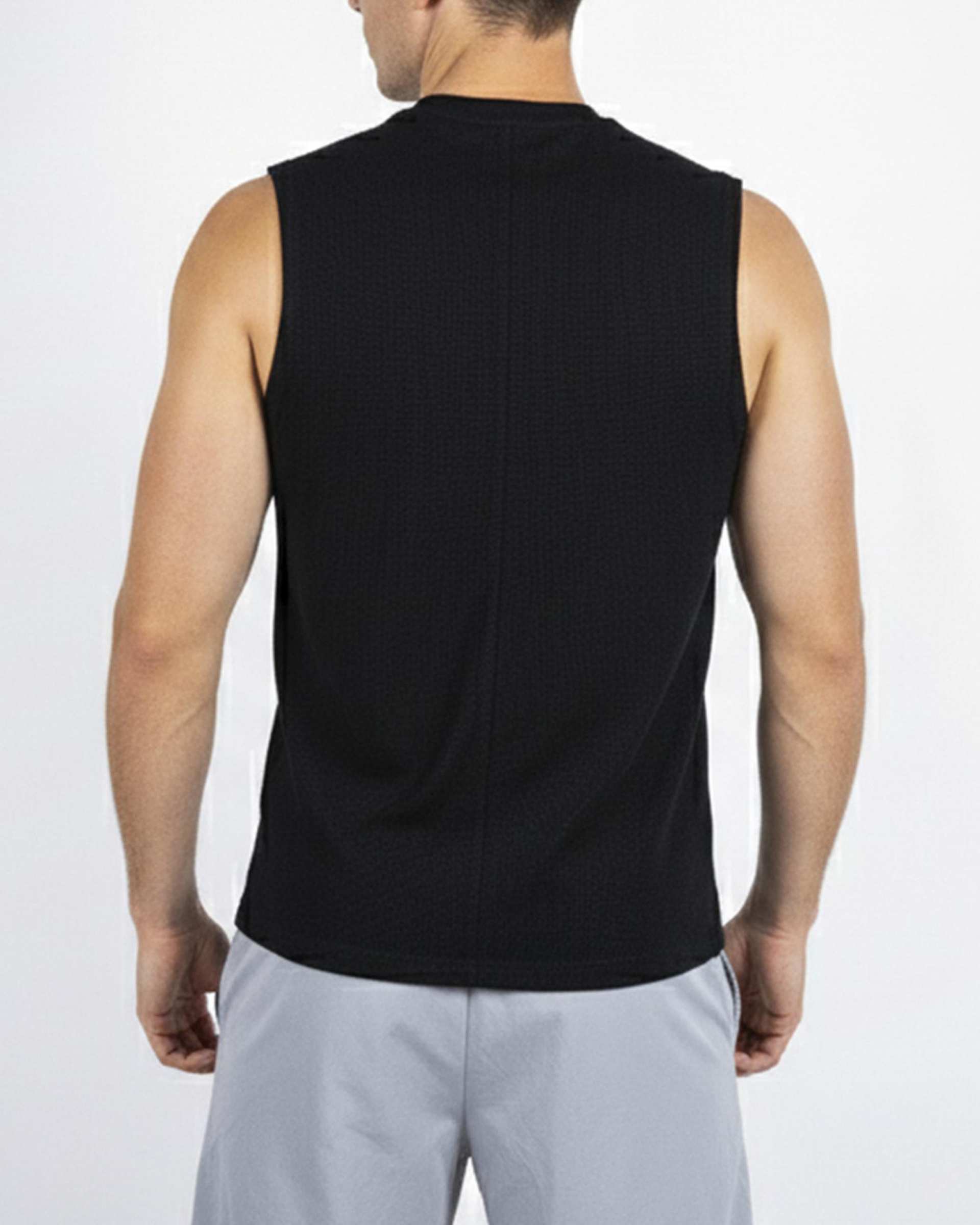 تاپ مردانه مشکی مل اند موژ Mel & Moj کد M09117