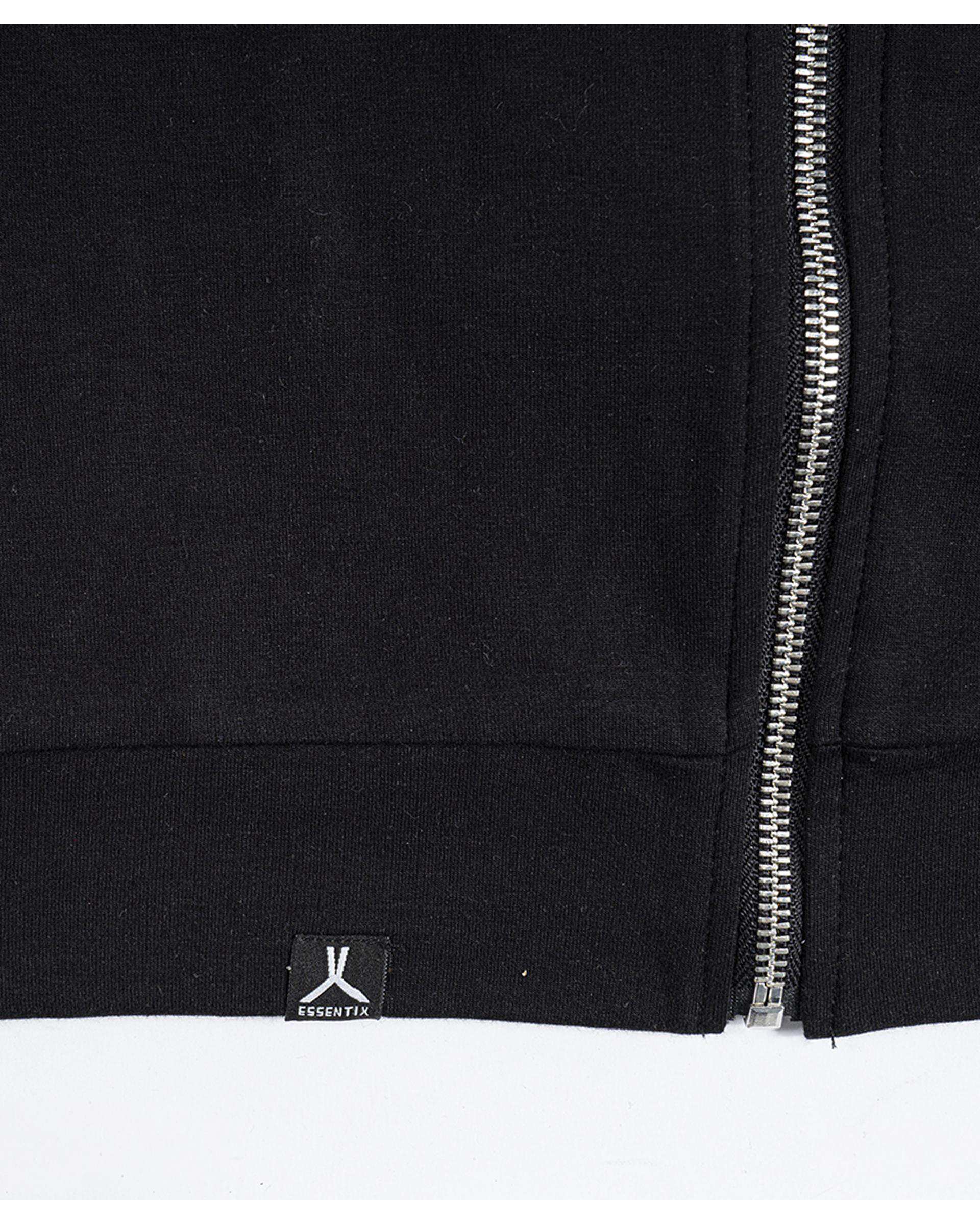 سویشرت مردانه مشکی مل اند موژ Mel & Moj کد M09118