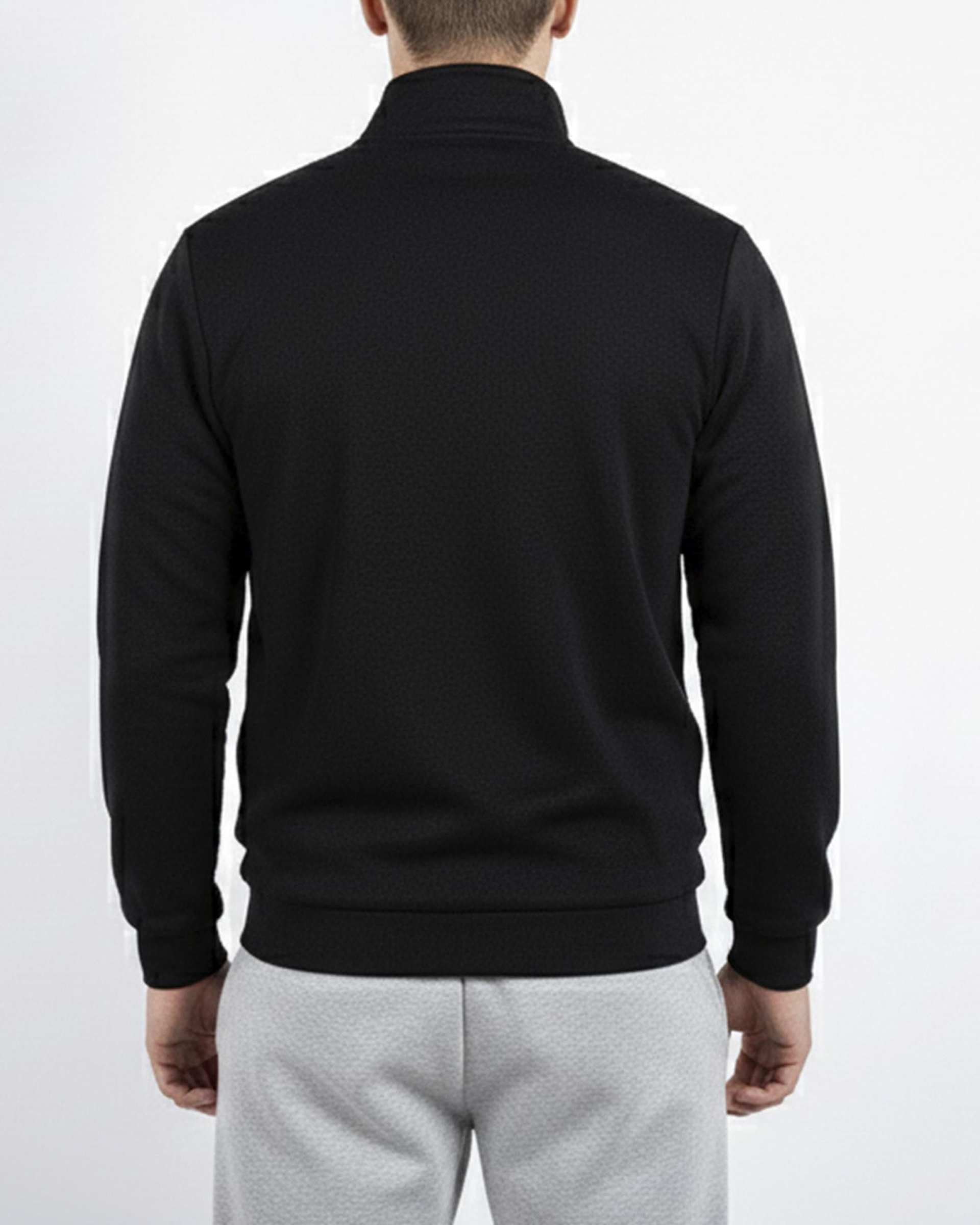 سویشرت مردانه مشکی مل اند موژ Mel & Moj کد M09118