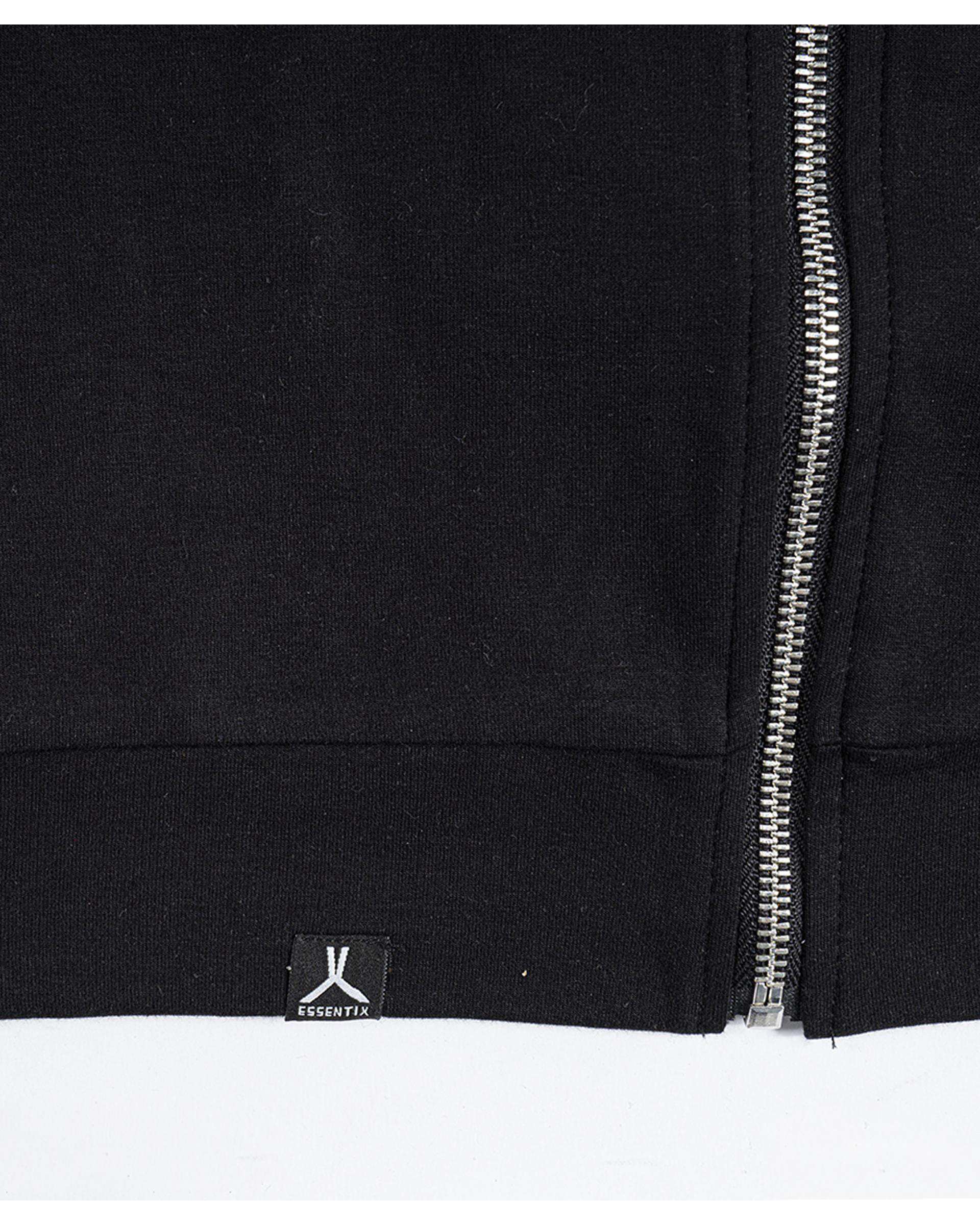 سویشرت مردانه مشکی مل اند موژ Mel & Moj کد M09118