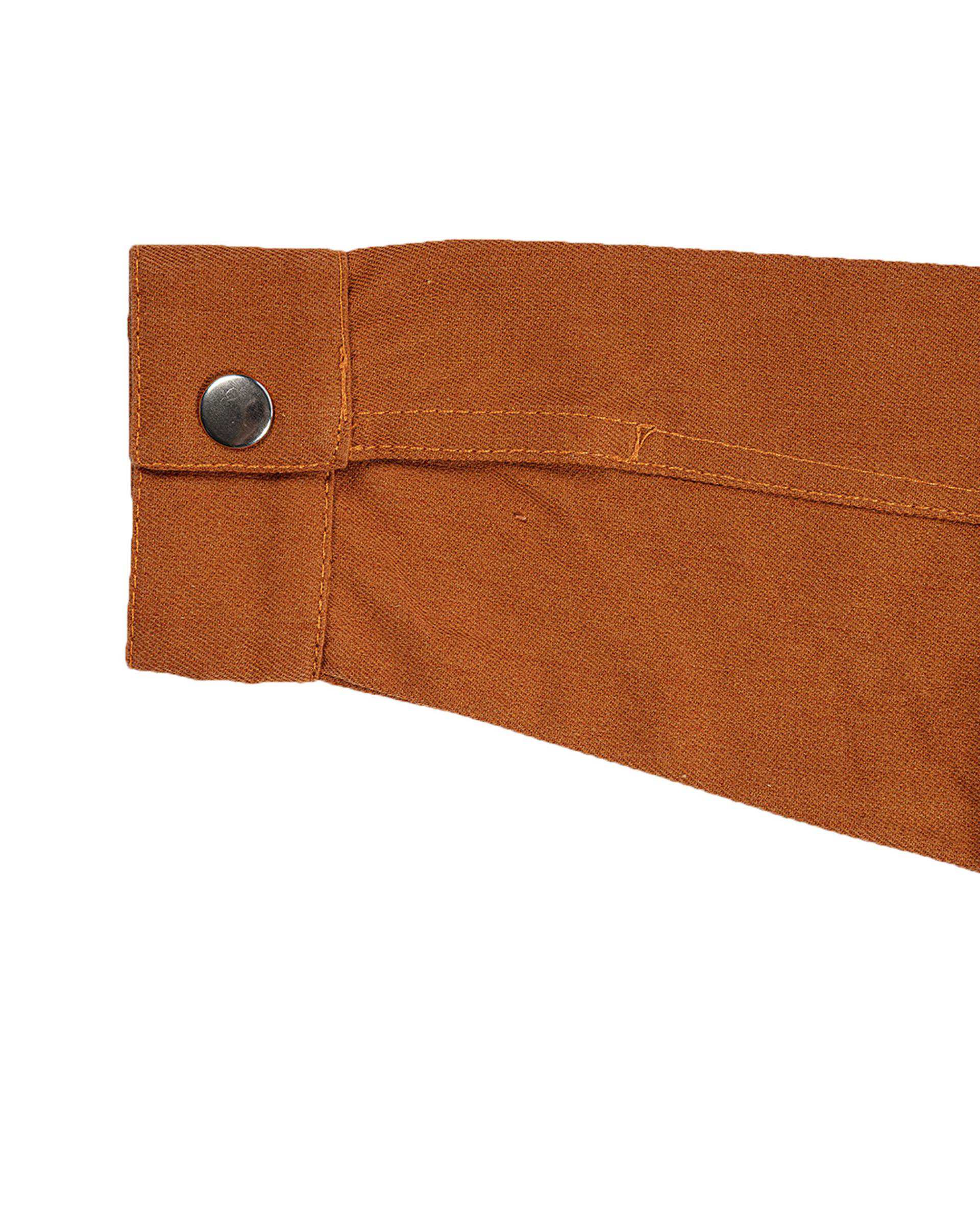 کت کتان بچگانه آجری ملورینا Melorina کد 42305