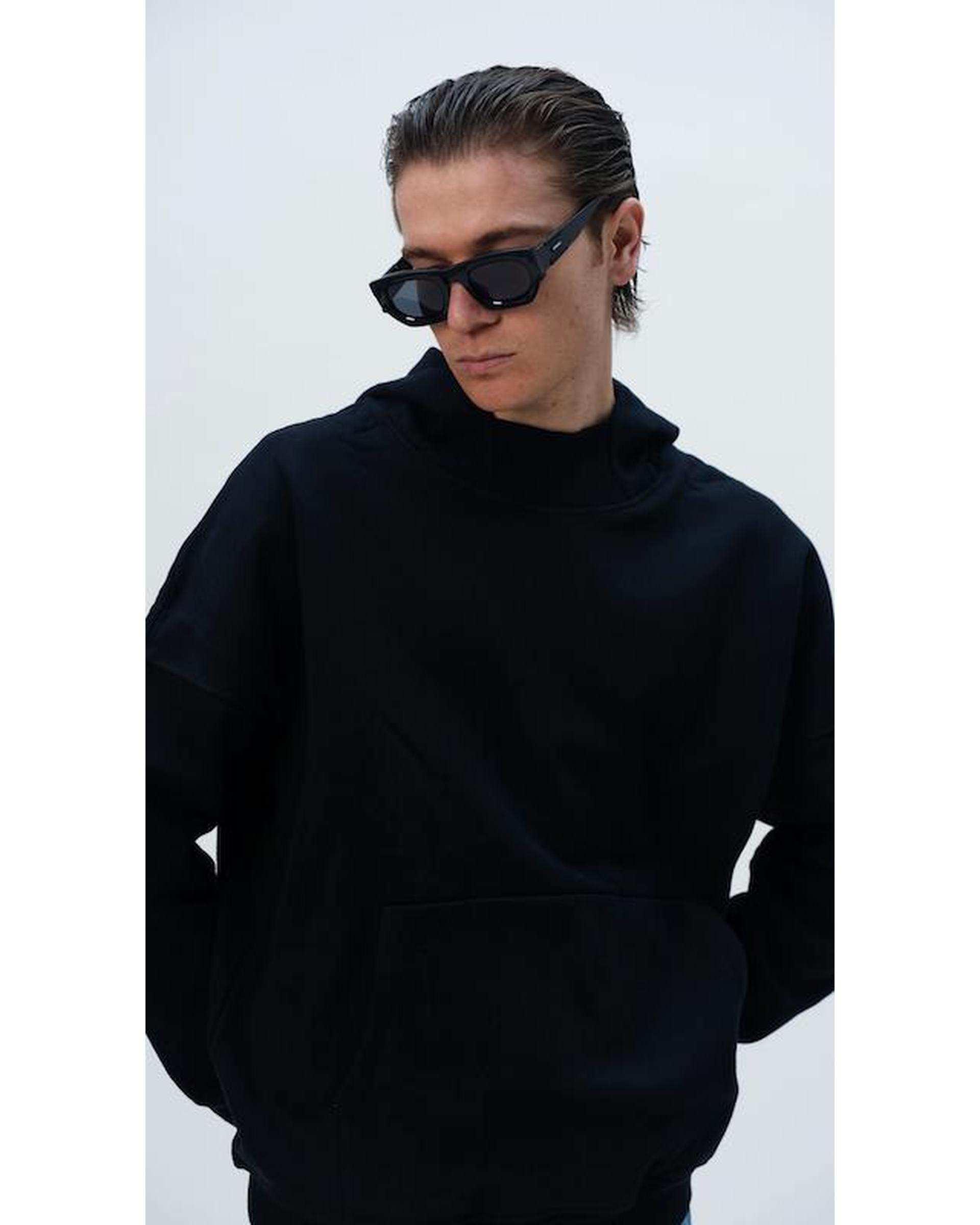 هودی مردانه مشکی نفیر ور Nafir Wear کد 943201