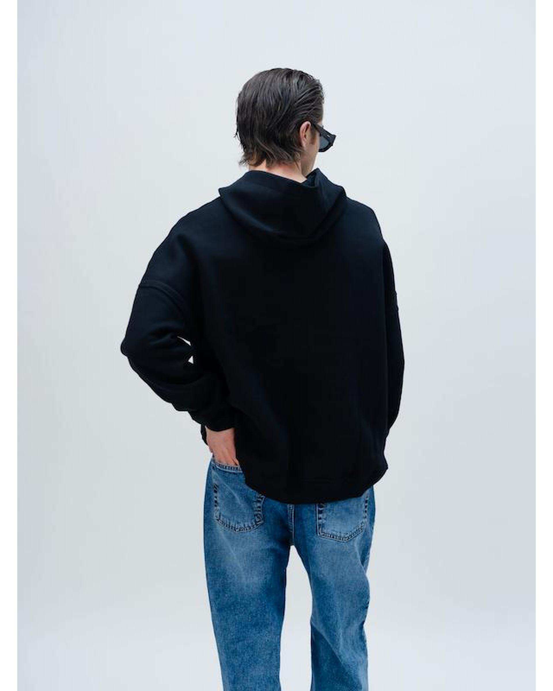 هودی مردانه مشکی نفیر ور Nafir Wear کد 943201