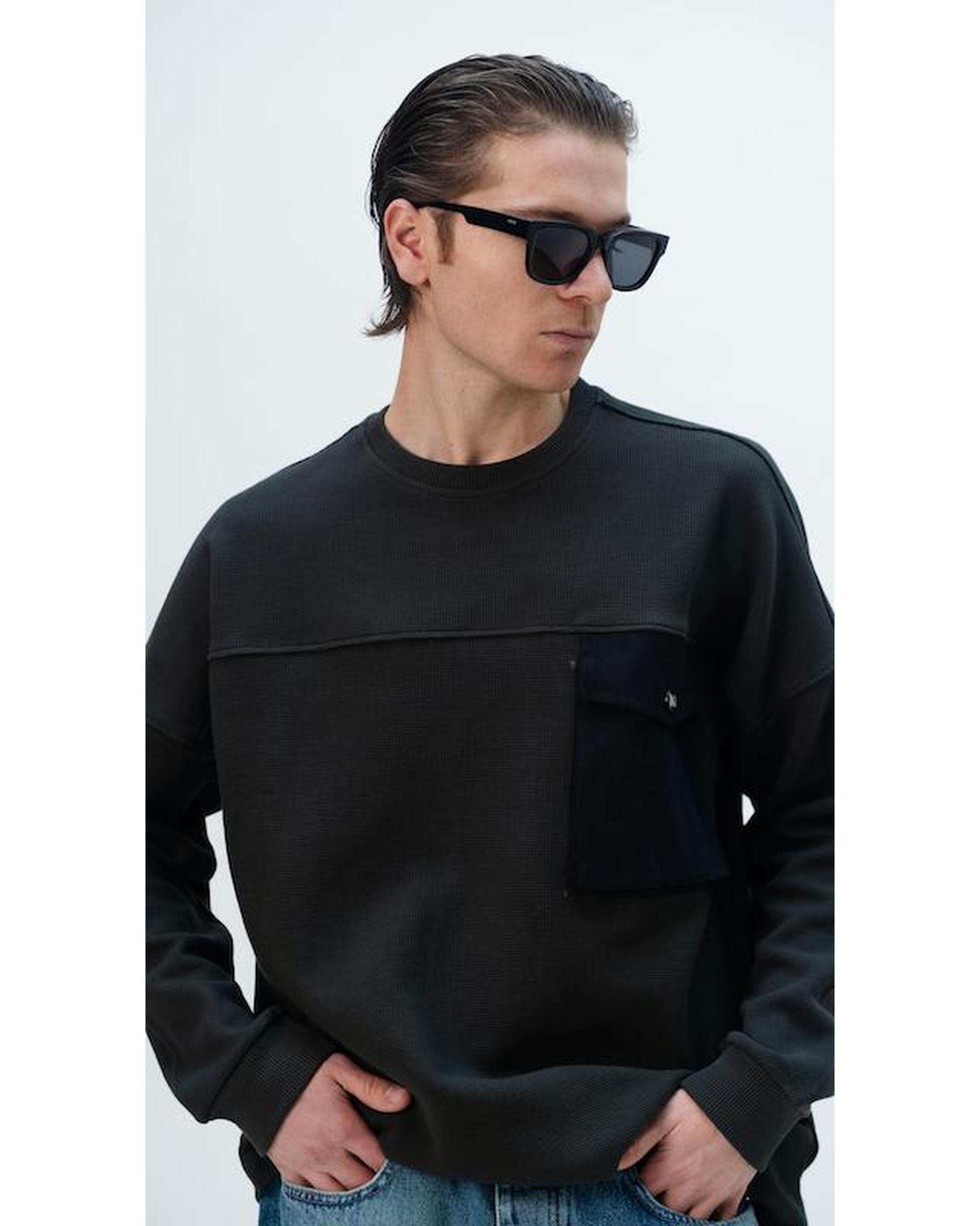 سویشرت مردانه سبز نفیر ور Nafir Wear مدل Q.BISIکد 502201