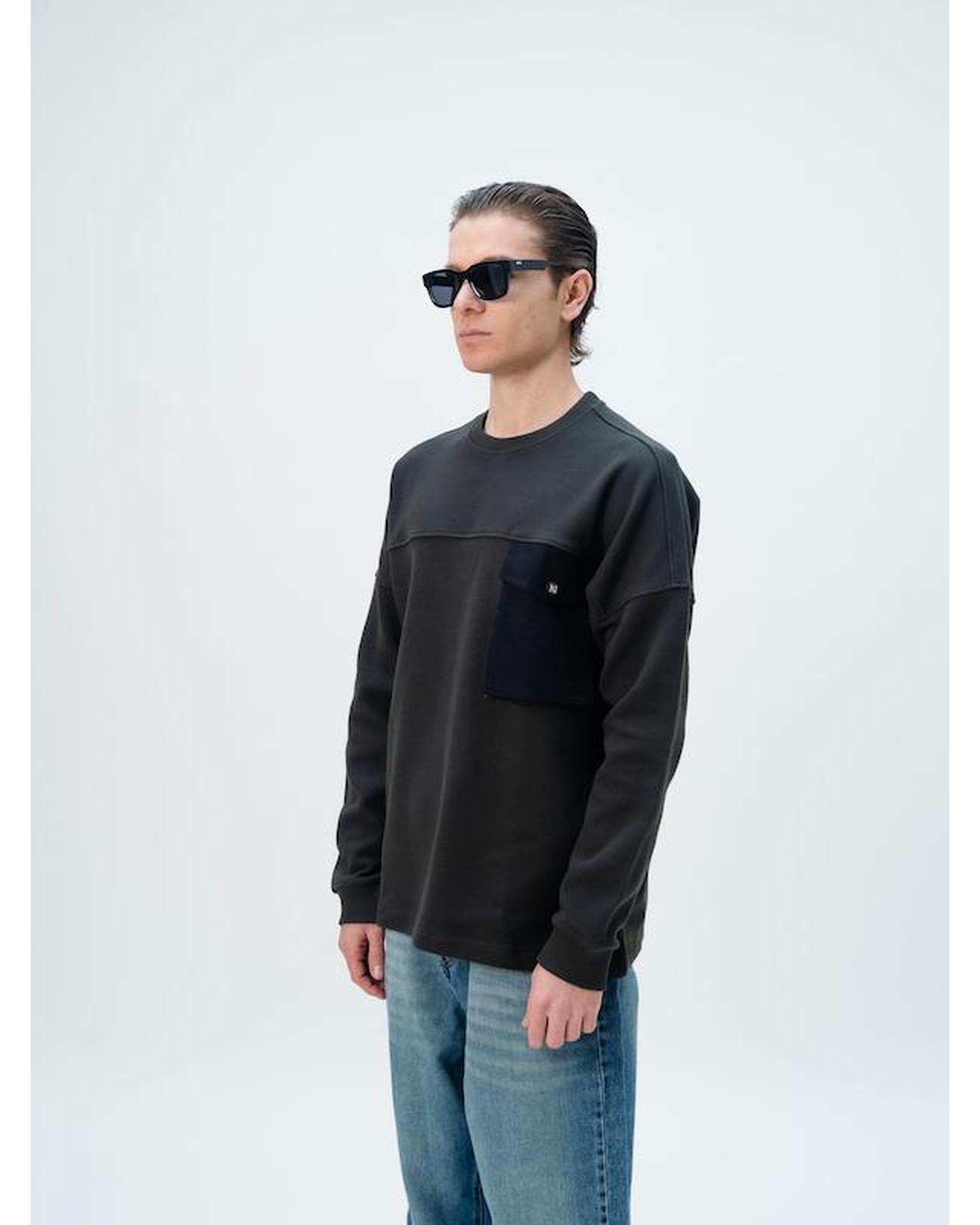 سویشرت مردانه سبز نفیر ور Nafir Wear مدل Q.BISIکد 502201