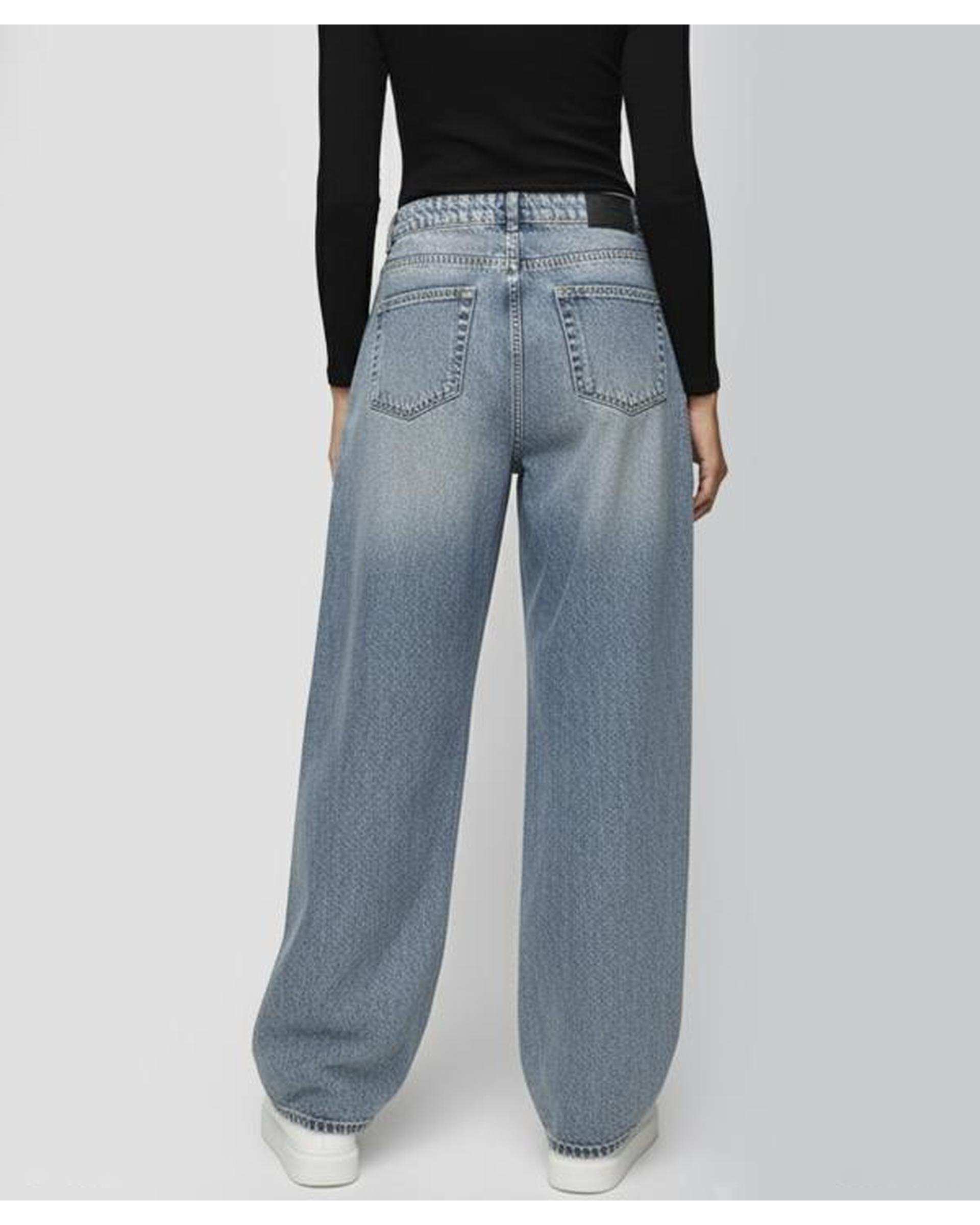 شلوار جین زنانه آبی تیره سوپردرای Superdry کد 6036008