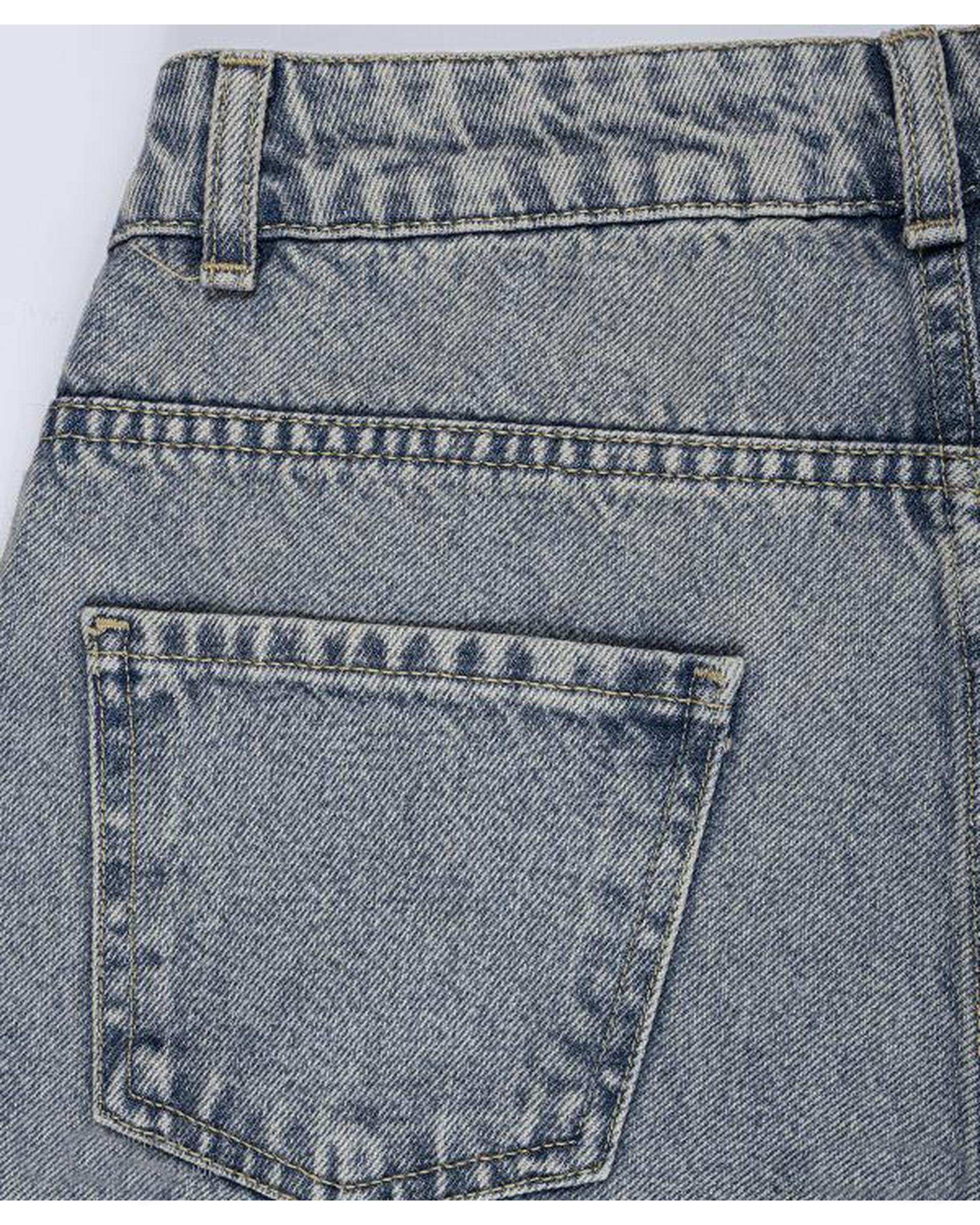 شلوار جین بگ زنانه سرمه ای سوپردرای Superdry کد 6036010