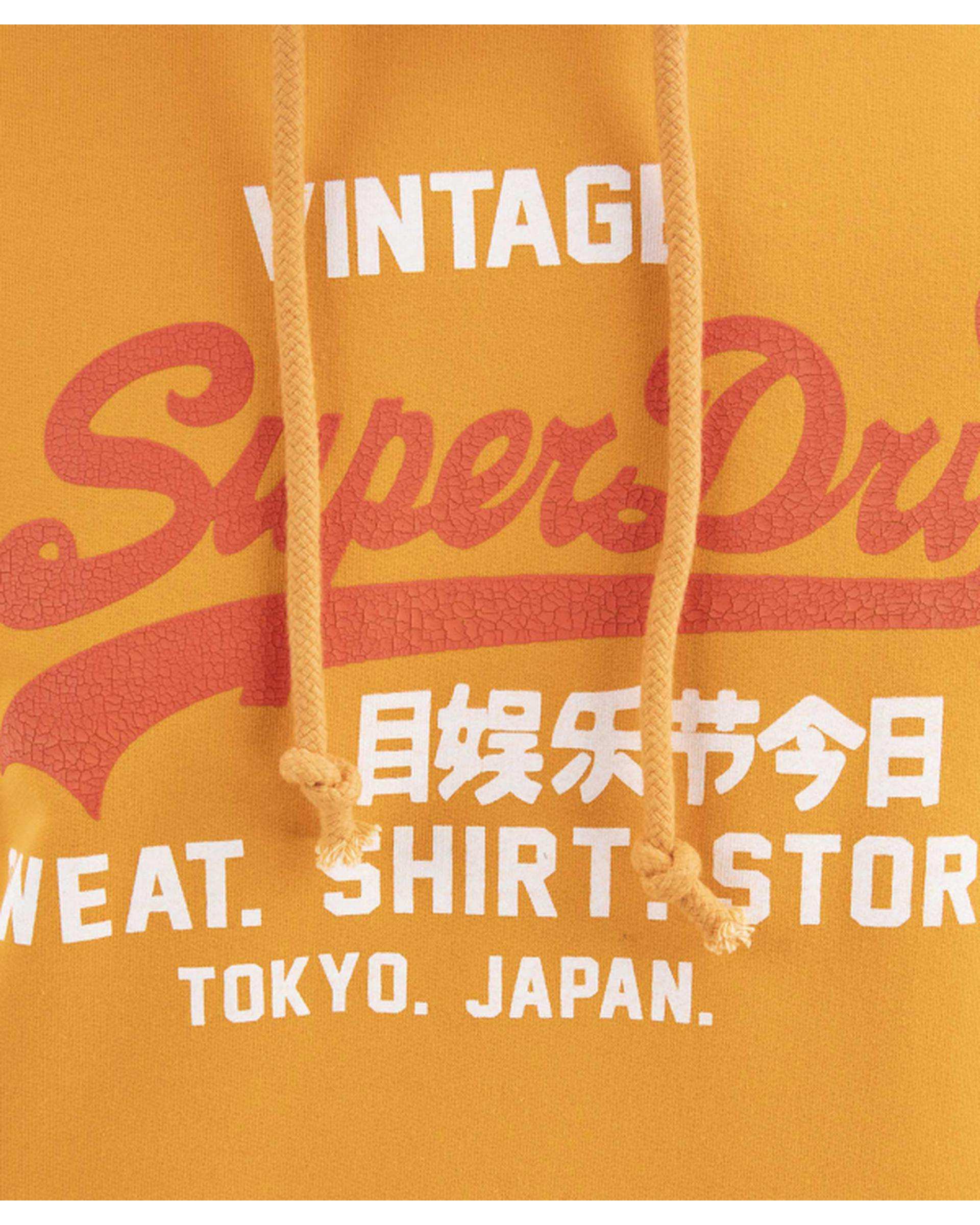 هودی مردانه پرتقالی سوپردرای Superdry کد M12A31002C