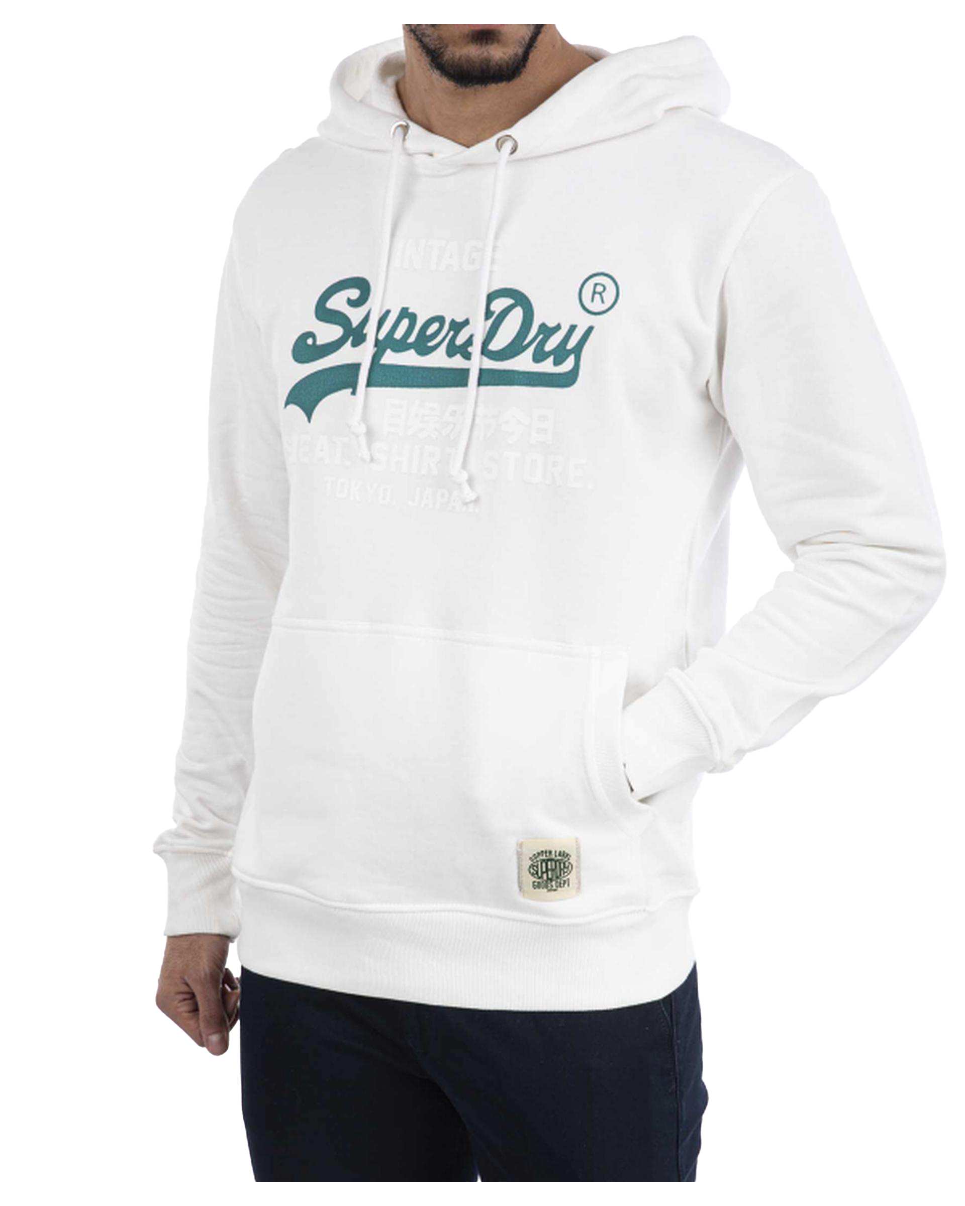 هودی مردانه شیری سوپردرای Superdry کد M12A31002C