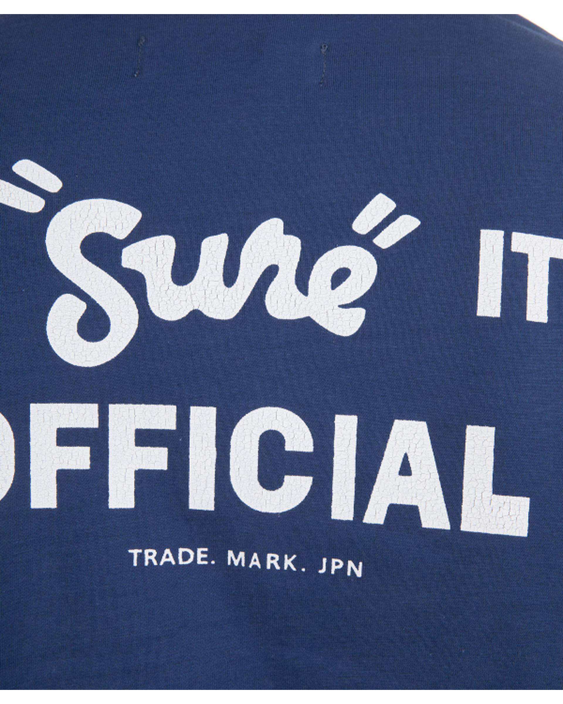 تی شرت مردانه آستین بلند سرمه ای سوپردرای Superdry کد M12A31602N