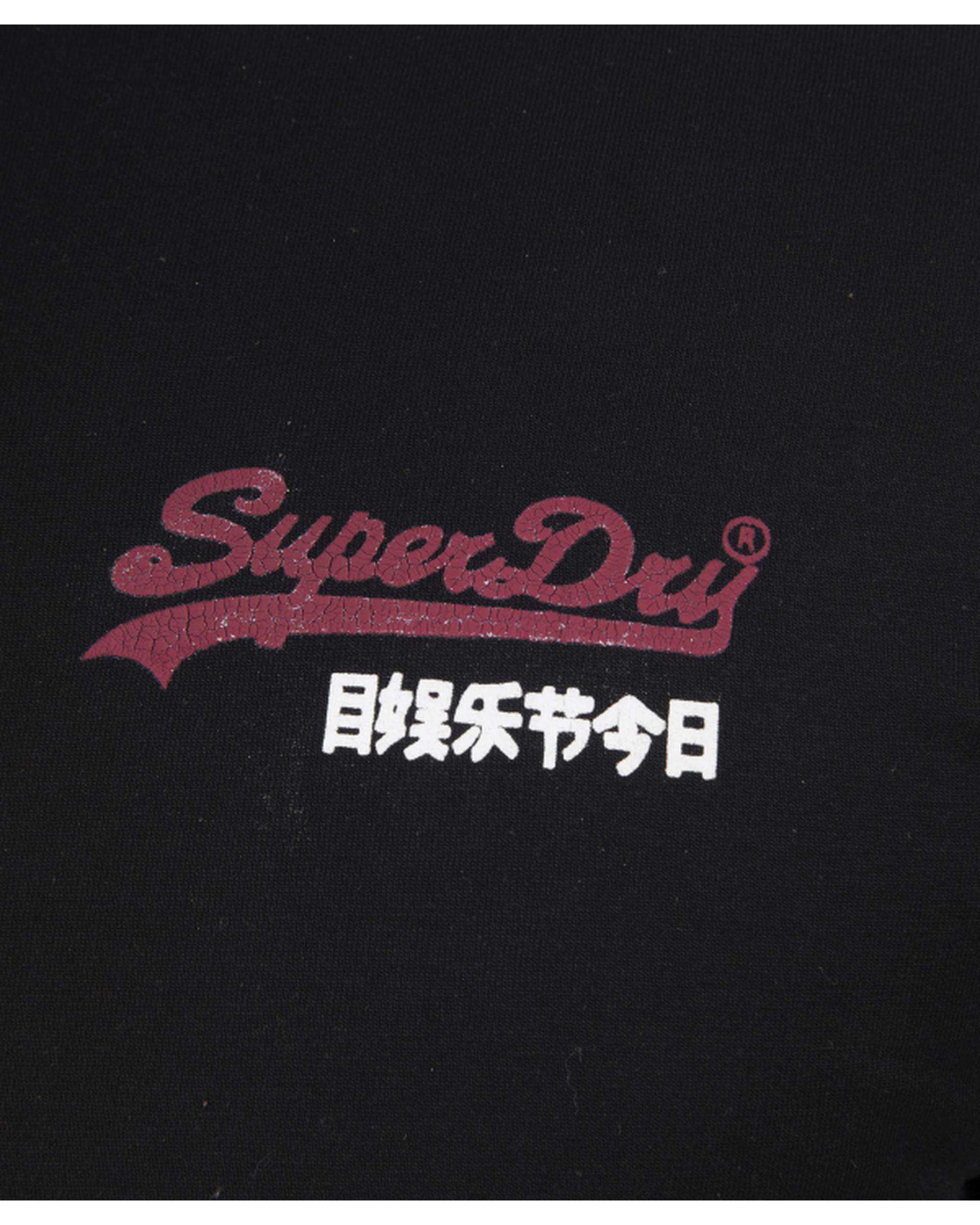 تی شرت مردانه آستین بلند مشکی سوپردرای Superdry کد M12A31602N