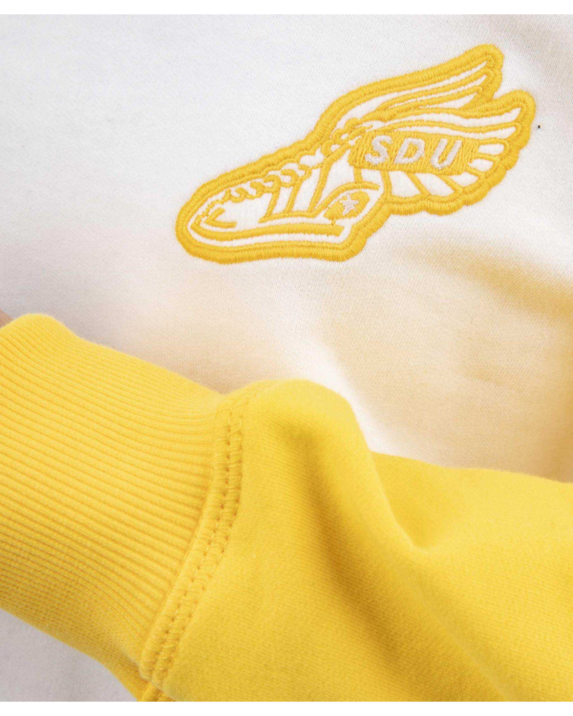 سویشرت زنانه شیری لیمویی سوپردرای Superdry کد W12A31003C