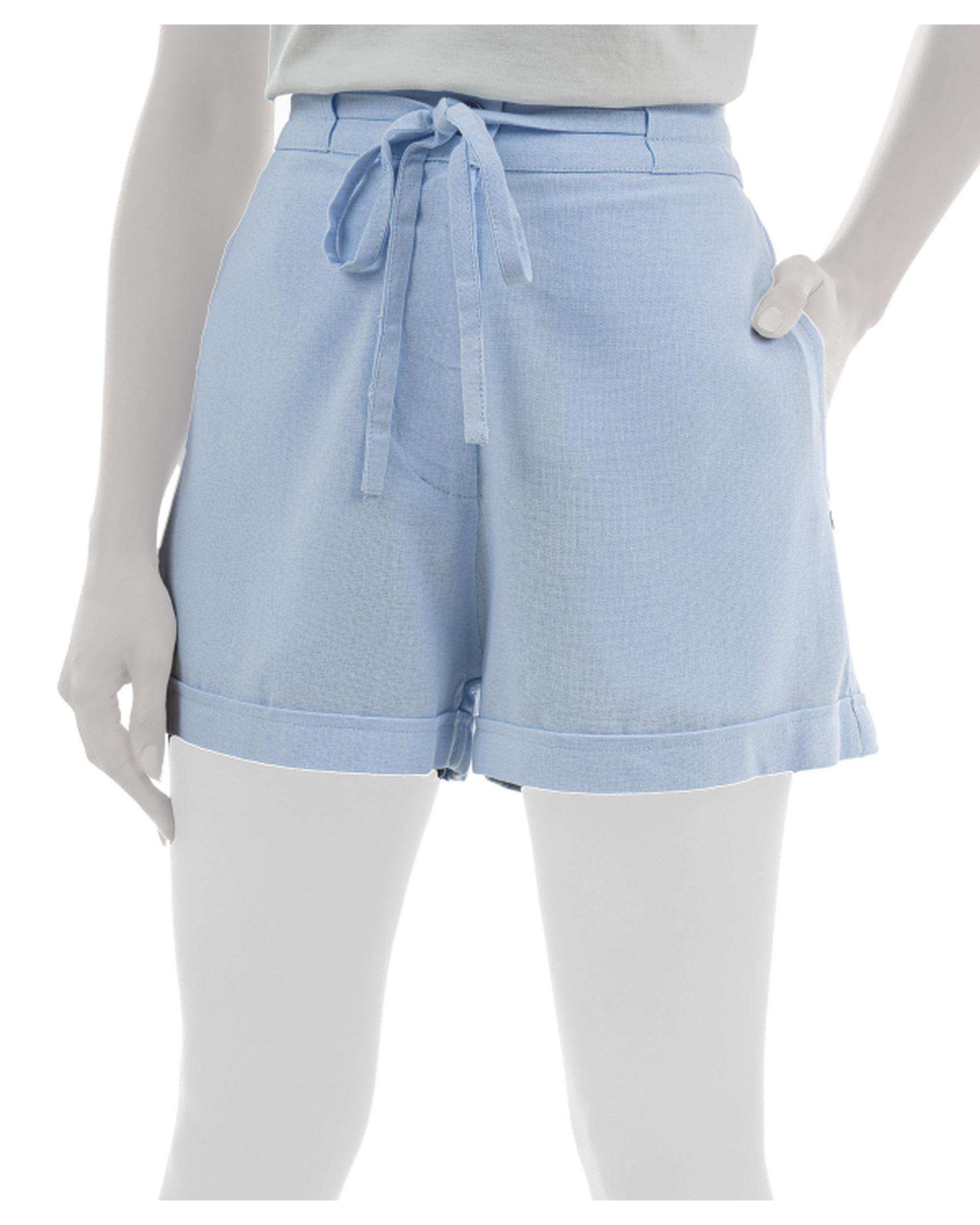 شلوارک زنانه آبی روشن سوپردرای Superdry کد W19S40103T