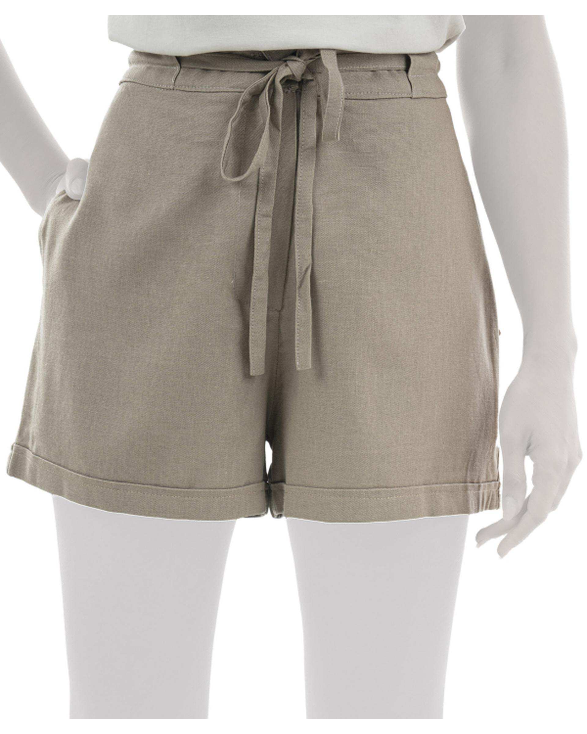 شلوارک زنانه نخودی سوپردرای Superdry کد W19S40103T