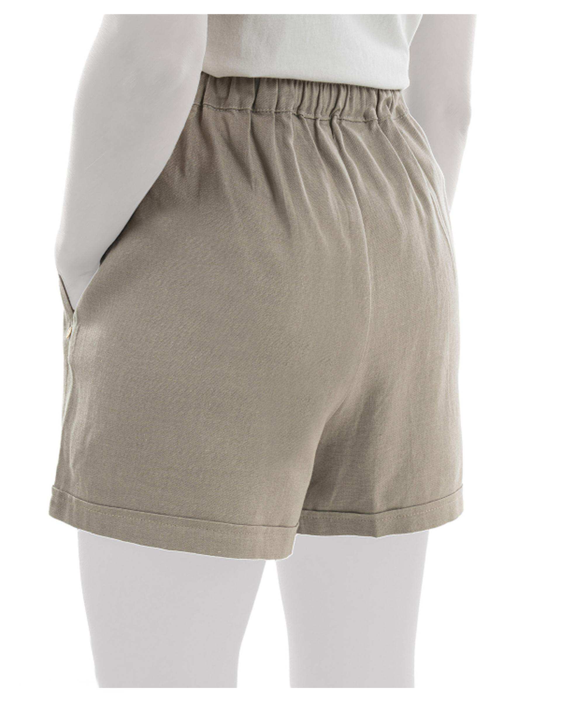 شلوارک زنانه نخودی سوپردرای Superdry کد W19S40103T