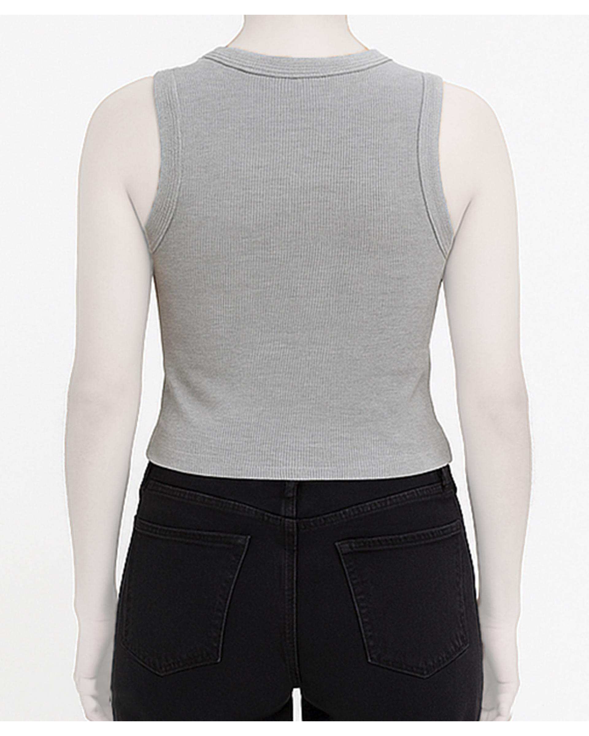 تاپ زنانه نیم تنه طوسی پاتر Potter کد 082