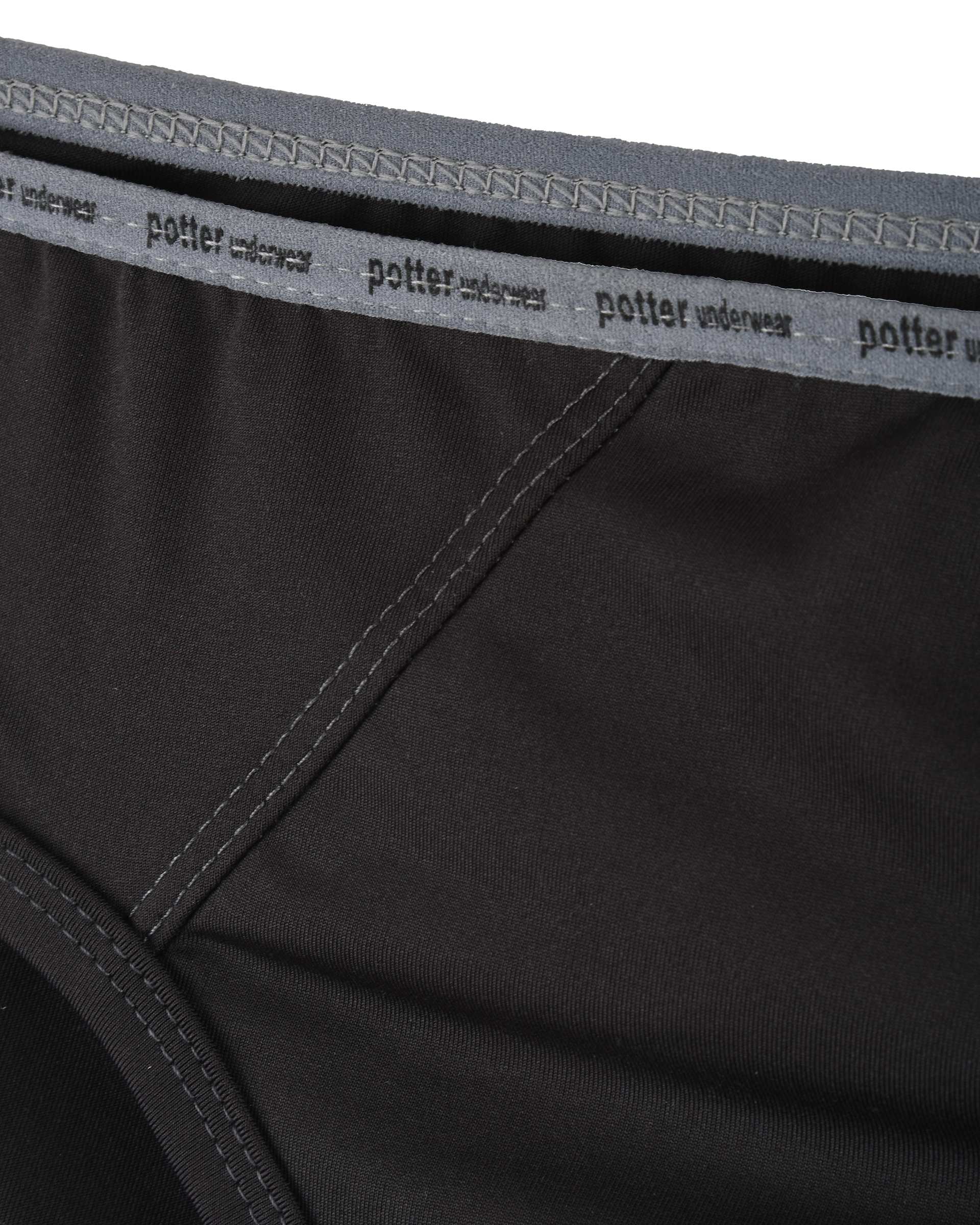 شورت مردانه اسلیپ زغالی پاتر Potter کد 215