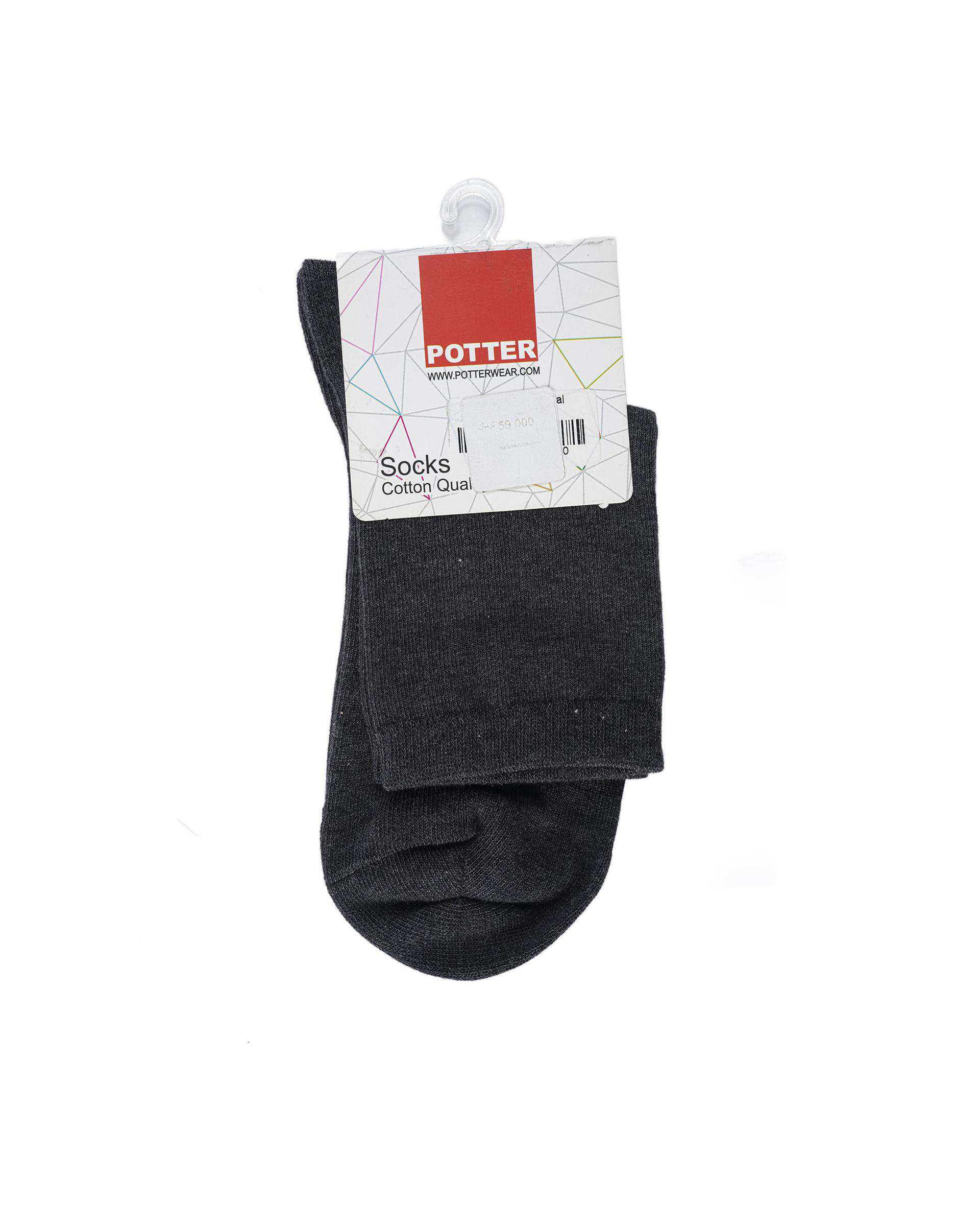 جوراب زنانه ساقدار زغالی پاتر Potter کد 330