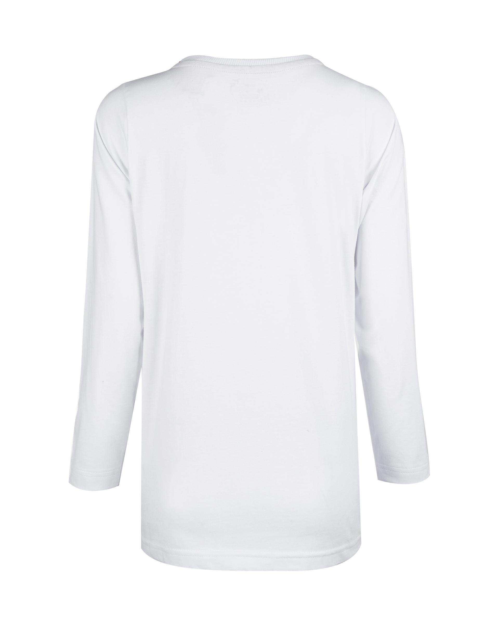 تی شرت زنانه آستین بلند سفید پاتر Potter طرح snoopy کد 369