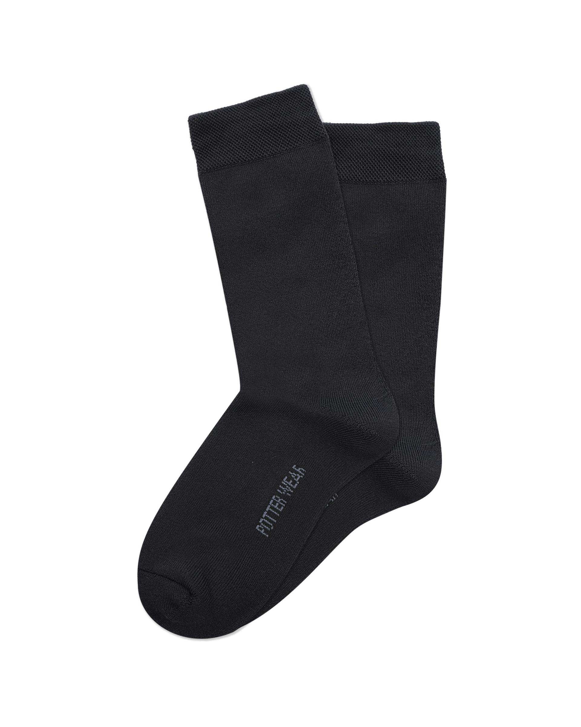 جوراب زنانه ساقدار مشکی پاتر Potter کد 416