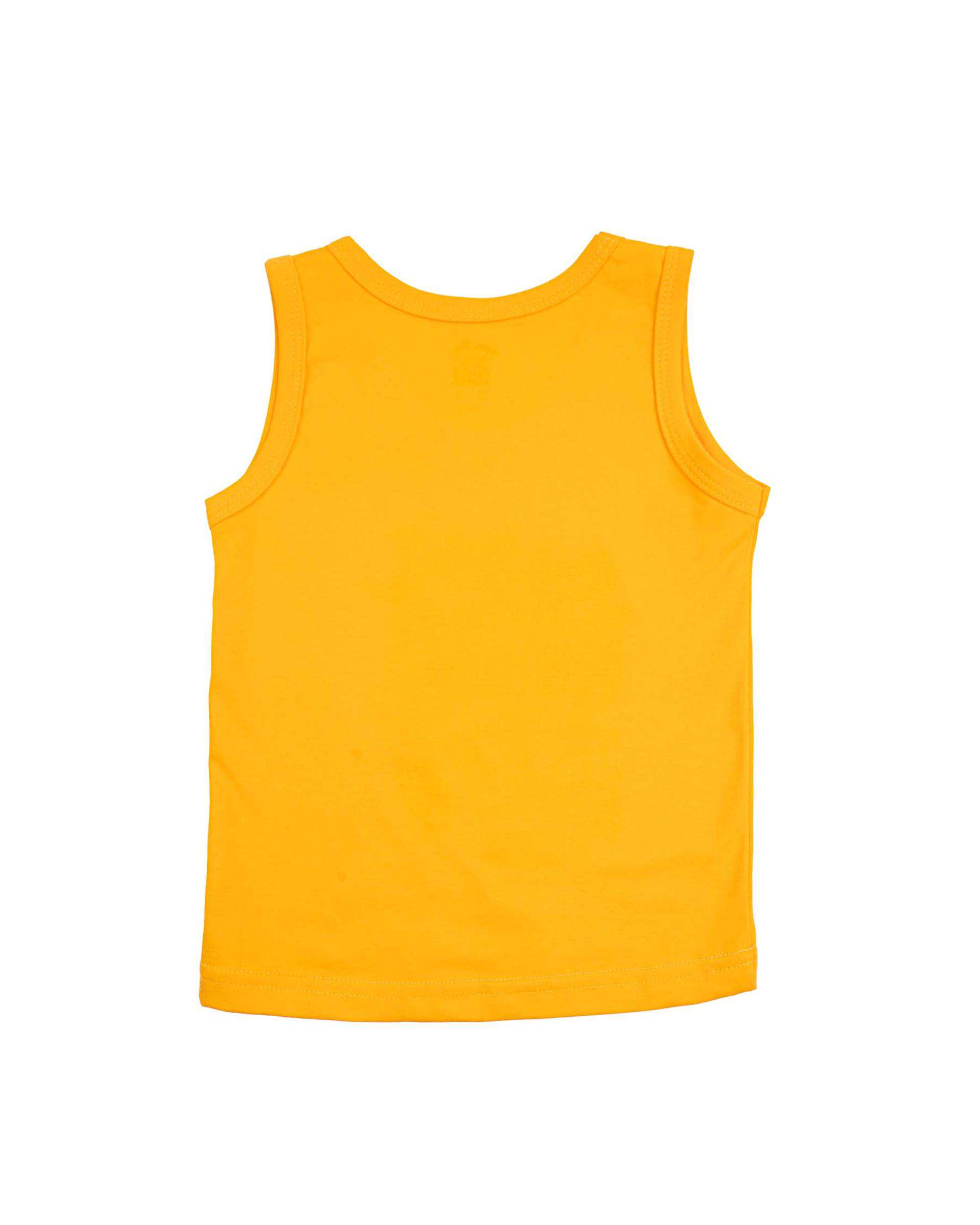 زیرپوش پسرانه زرد پاتر Potter طرح ماشین مسابقه کد 756