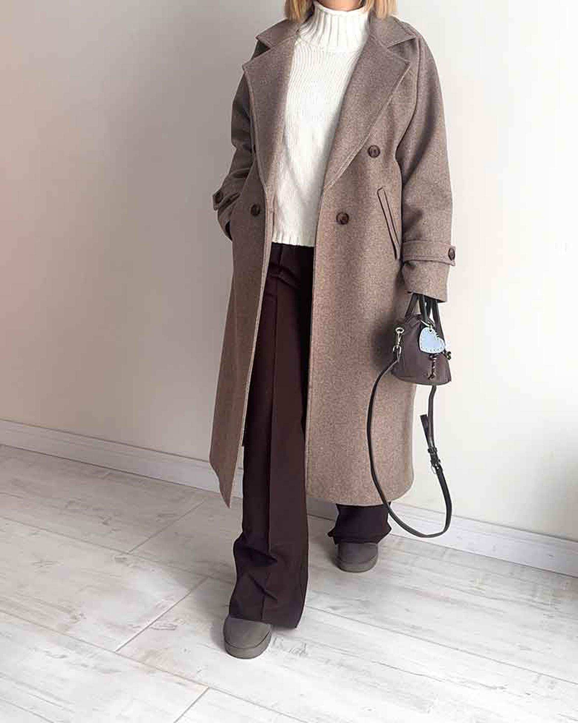 شلوار زنانه قهوه ای نگار ندایی Negar Nedaei مدل Velora