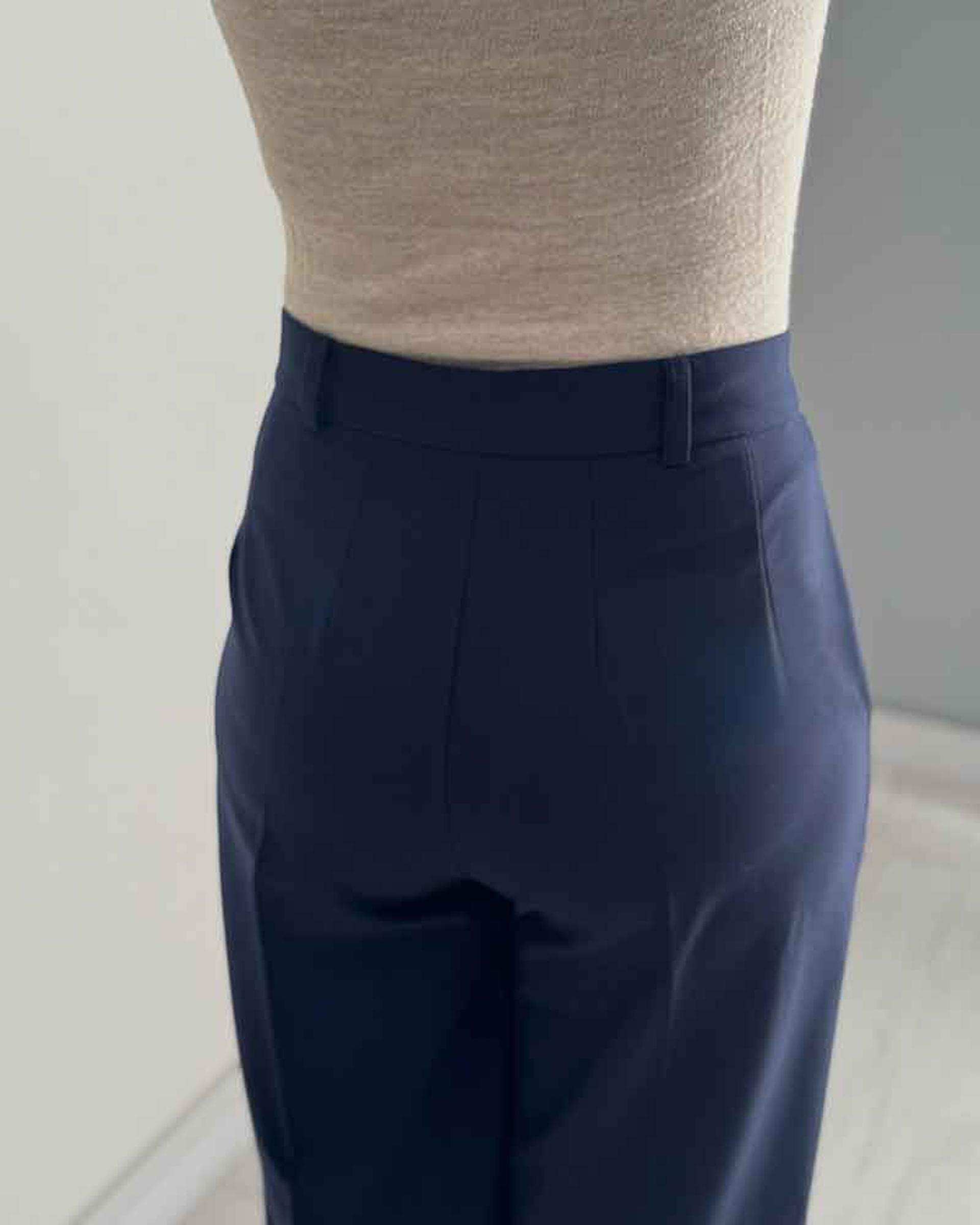 شلوار زنانه سرمه ای نگار ندایی Negar Nedaei مدل Velora