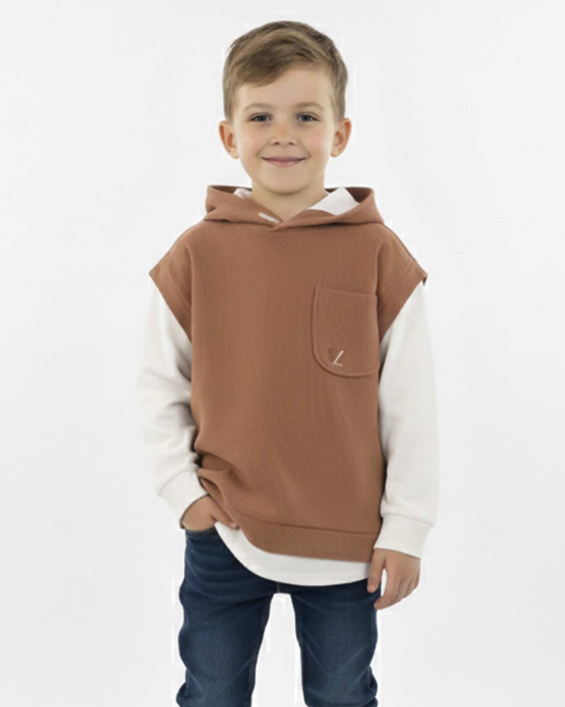 هودی پسرانه آجری ملورینا Melorina کد 42203