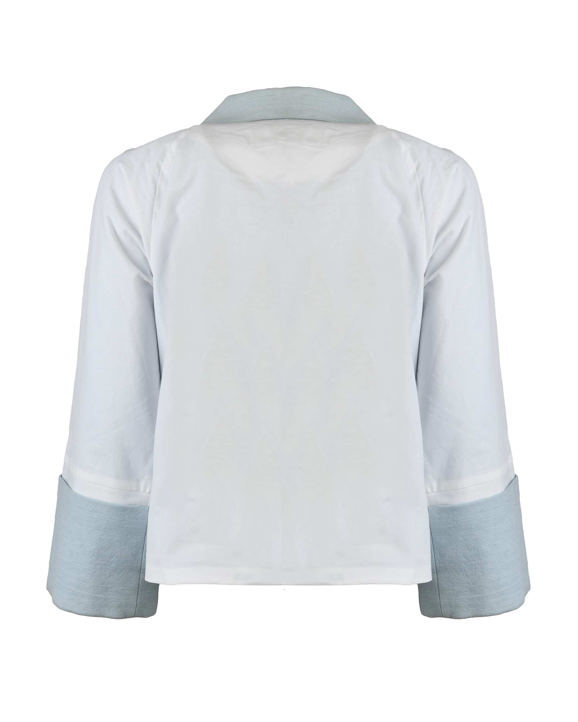 کت زنانه سفید سین صاد Sin Saad مدل یاس کد 40383