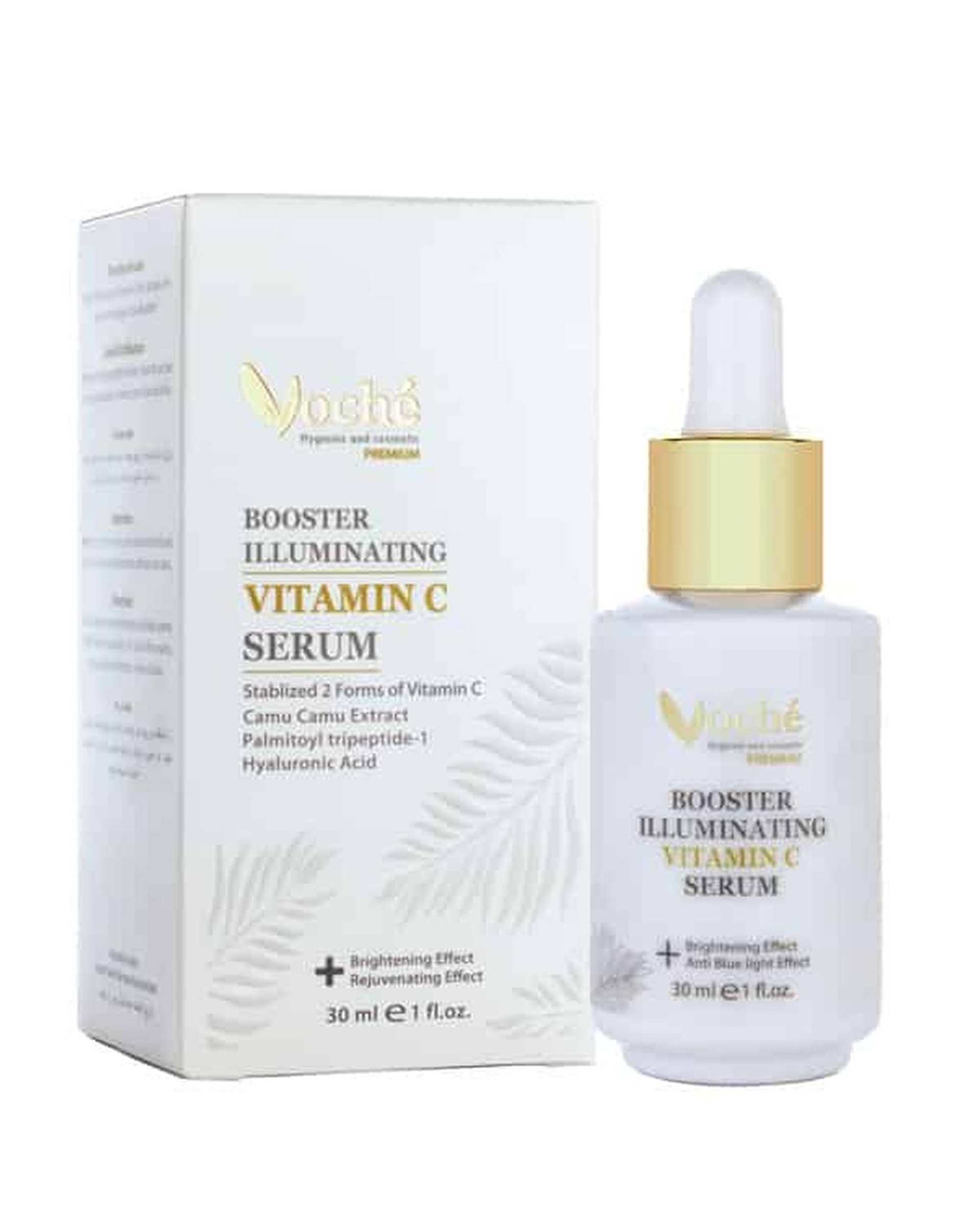 سرم روشن کننده پوست وچه Voche حاوی ویتامین C حجم 30ml