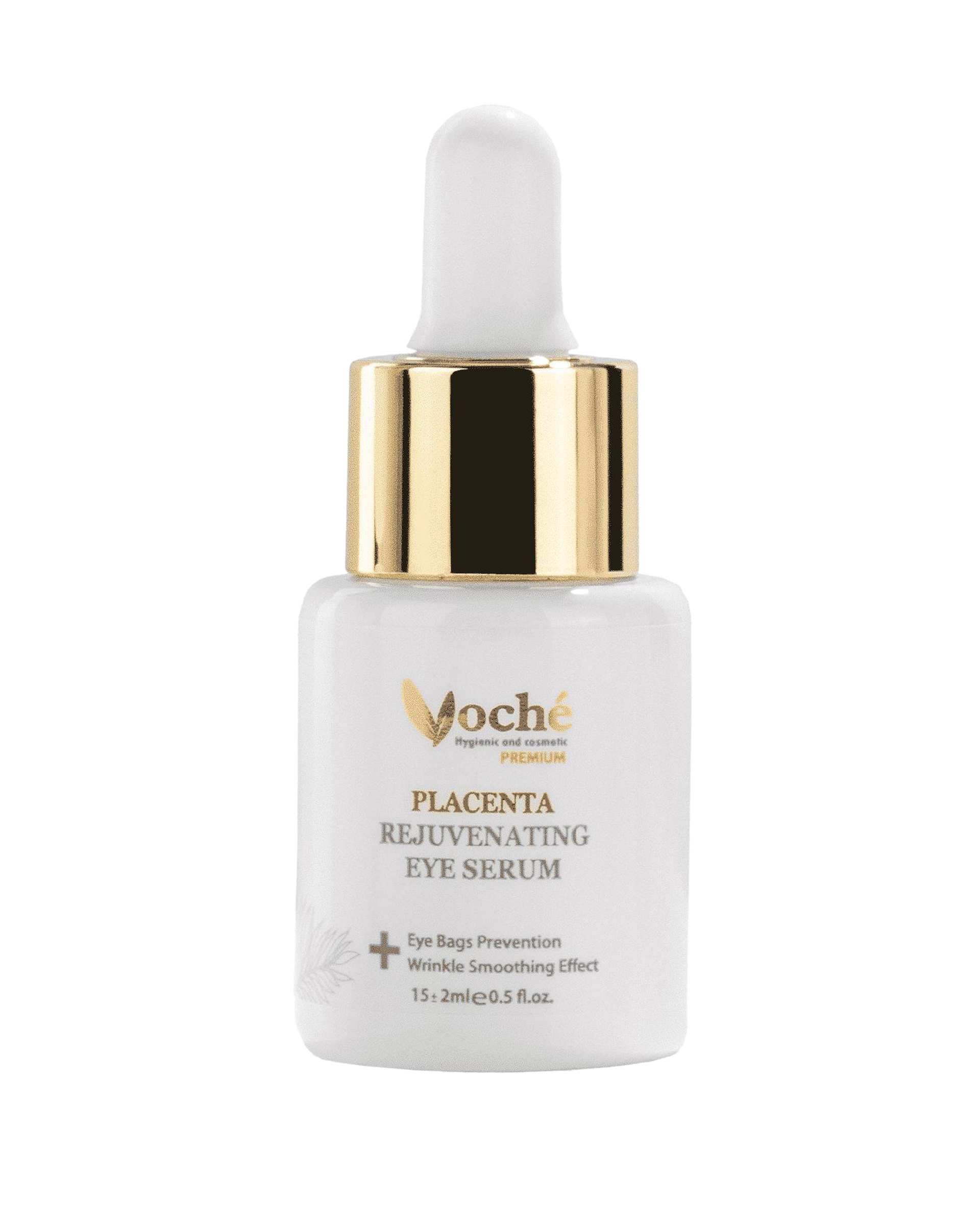 سرم ضد چروک دور چشم وچه Voche حاوی عصاره پلاسنتا نیلوفر آبی 15ml