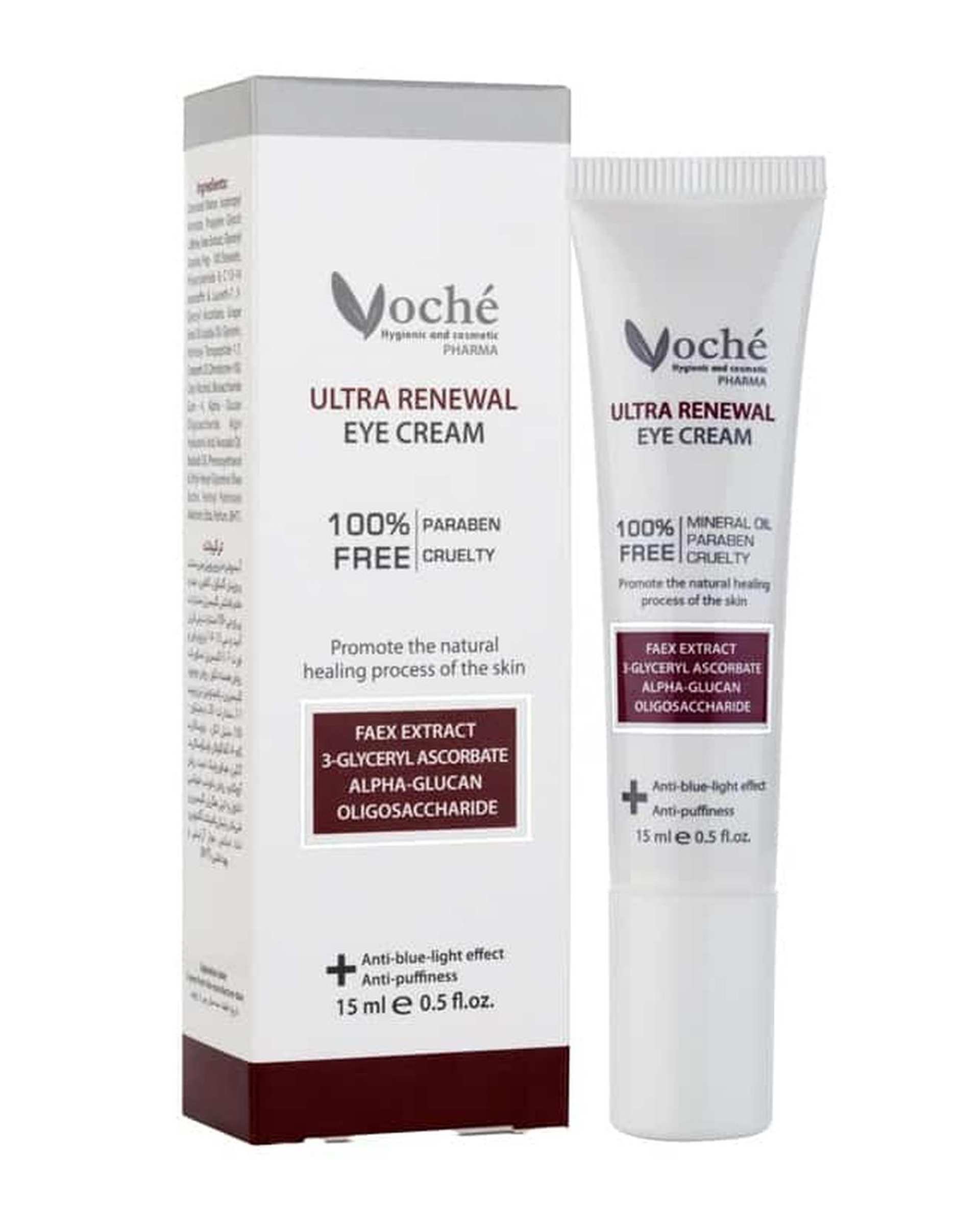 کرم دور چشم وچه Voche مدل Ultra renewal حجم 15ml