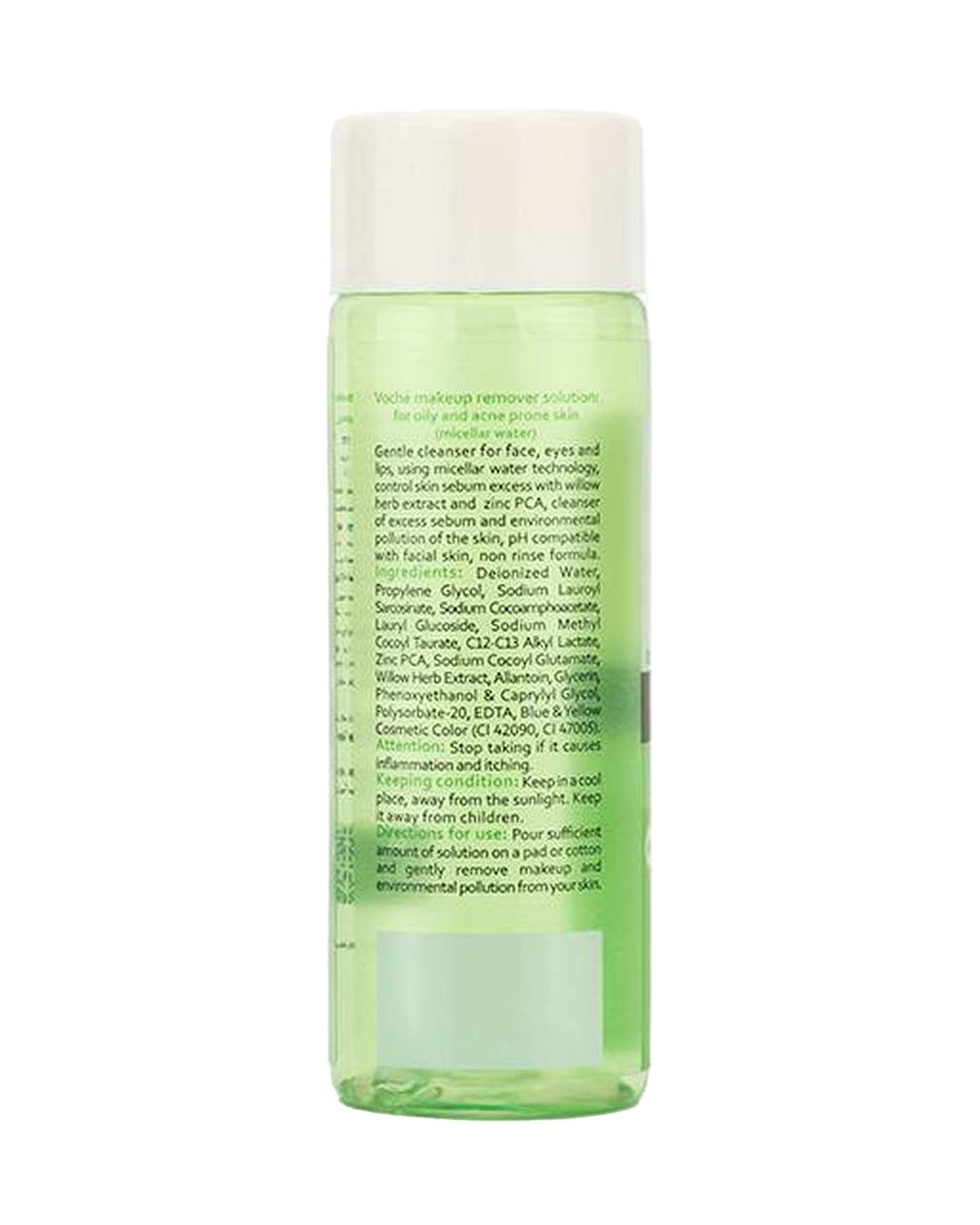 میسلار واتر وچه Voche مناسب پوست چرب و مستعد آکنه سایز مسافرتی 100ml