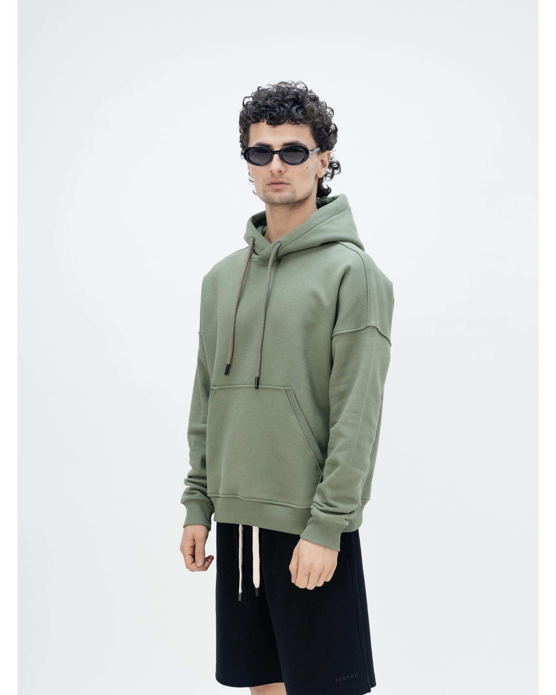 هودی مردانه سبز نفیر ور Nafir Wear کد91460