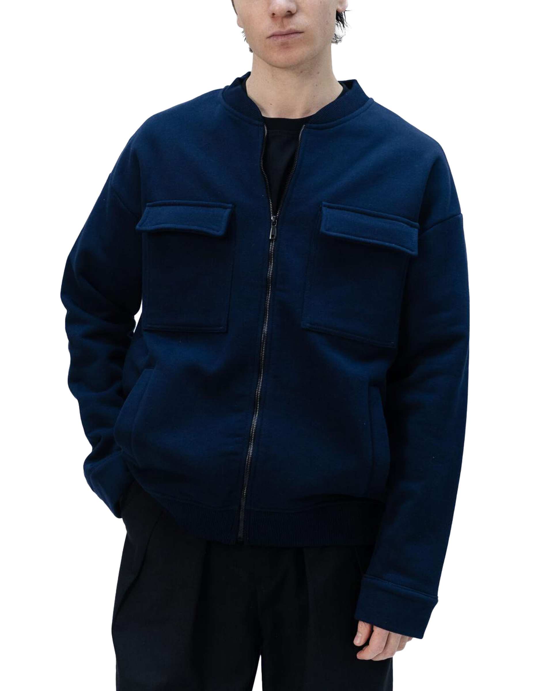 بامبر جکت مردانه سرمه ای نفیر ور Nafir Wear کد61160