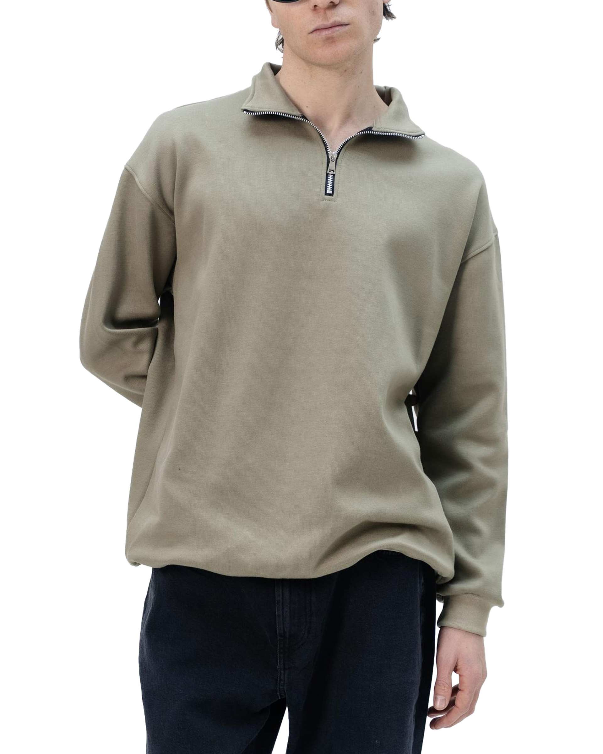 سویشرت مردانه نیم زیپ سدری نفیر ور Nafir Wear کد 52010