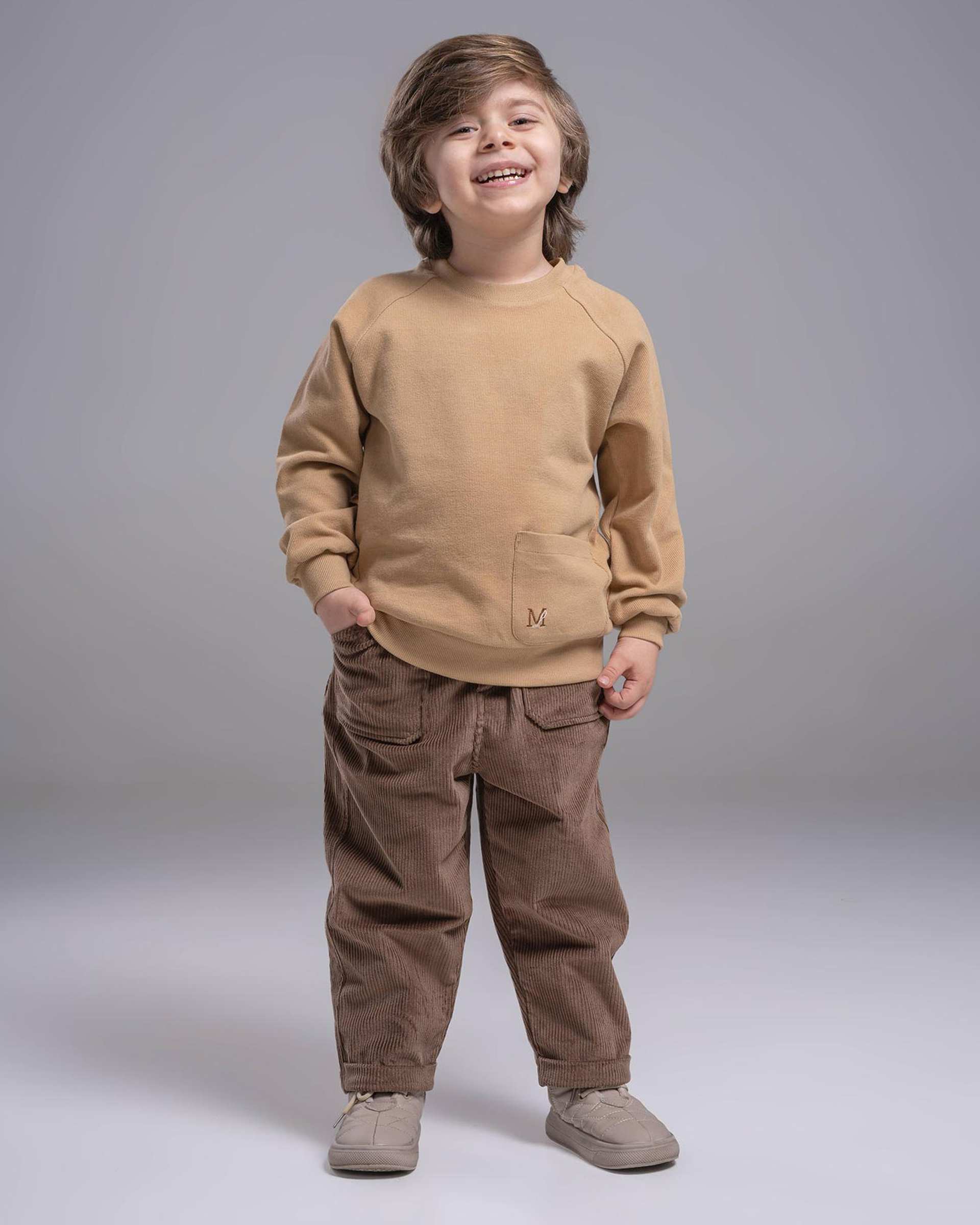 بلوز پسرانه سلانیک کرم ملورینا Melorina کد 42210