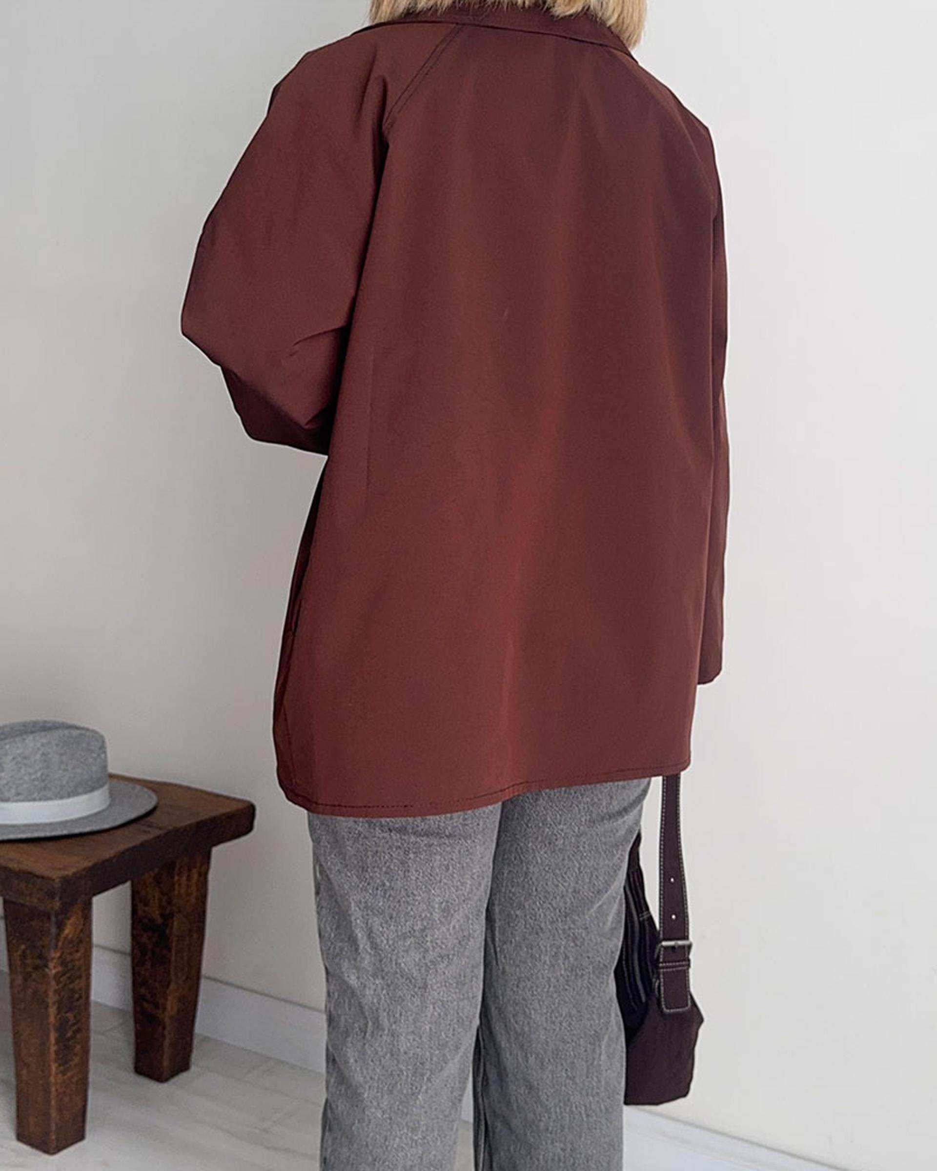 ترنچ کت زنانه قهوه ای نگار ندایی Negar Nedaei مدل fly