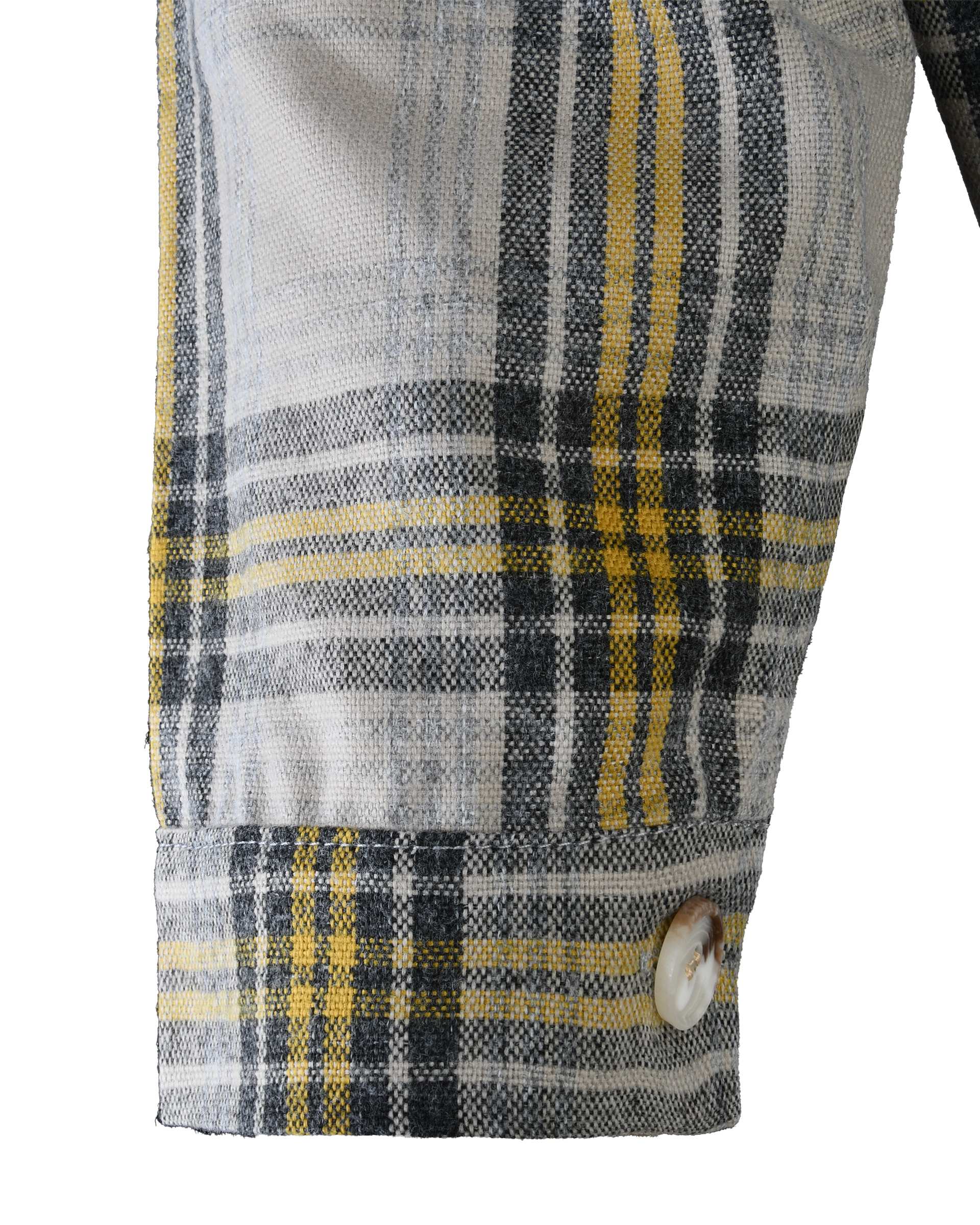 شومیز زنانه کشمیر چهارخانه سفید مشکی کد 341