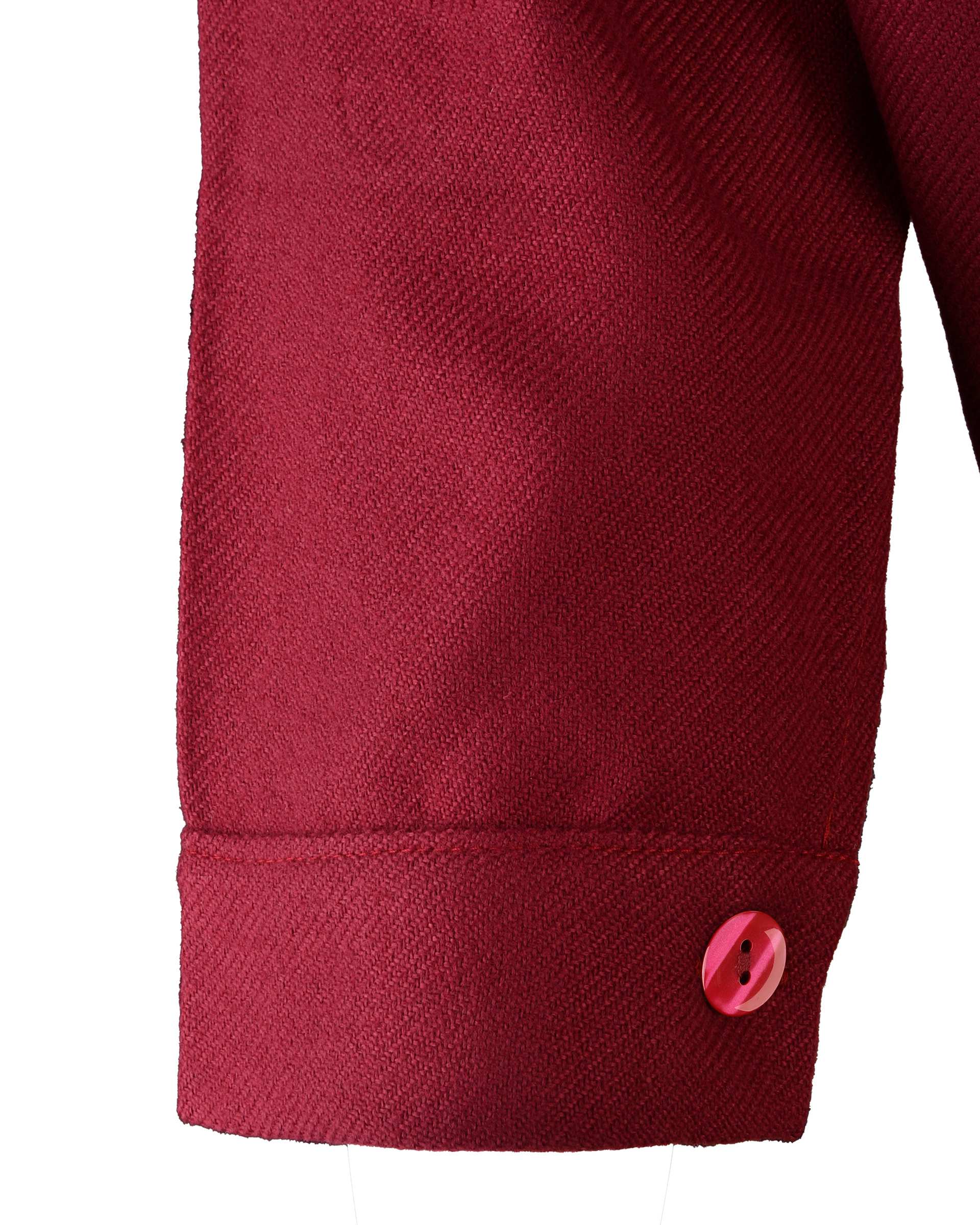 شومیز زنانه کشمیر قرمز کد 339