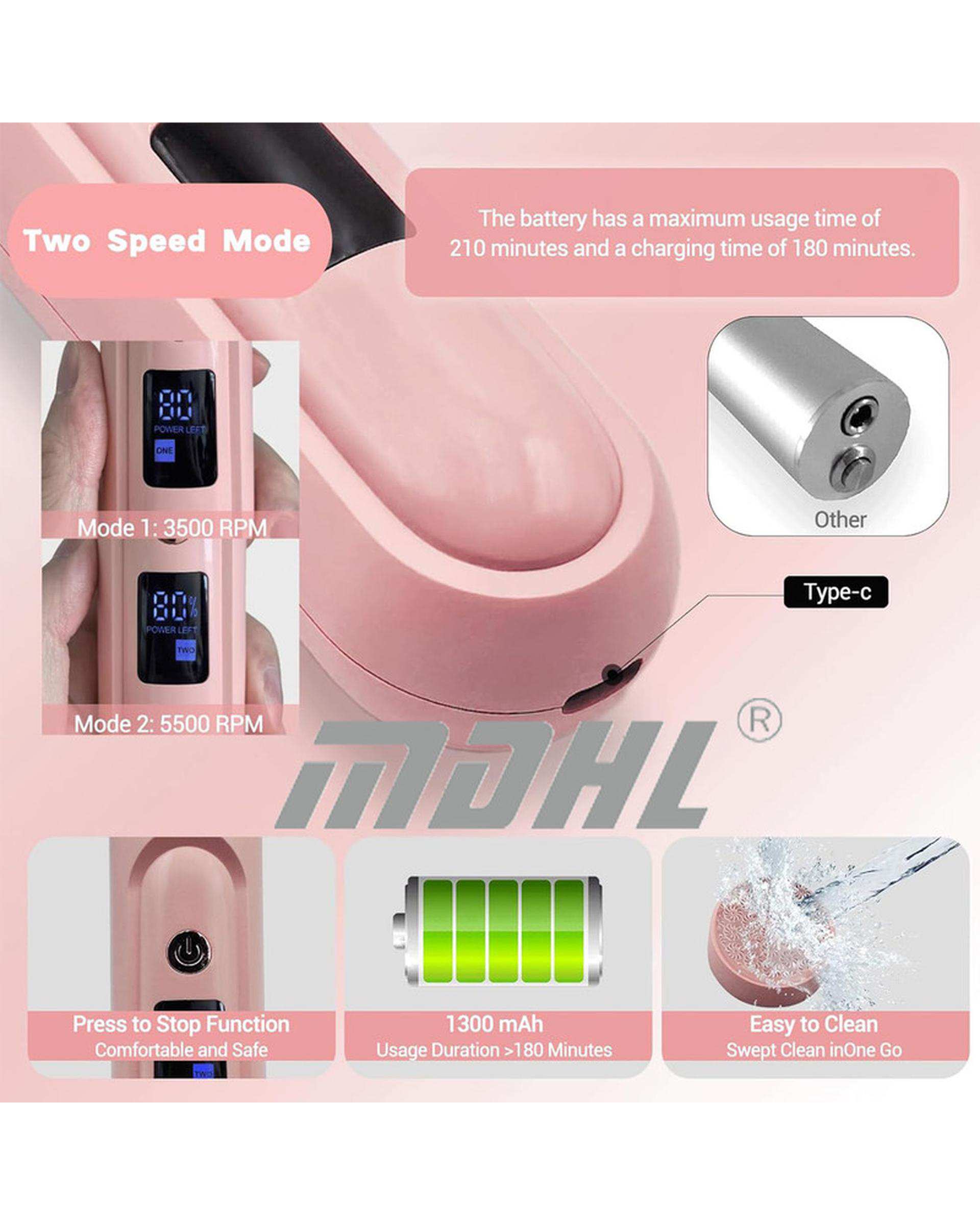 سنگ پا برقی ام دی اچ ال Mdhl مدل QJD-0826