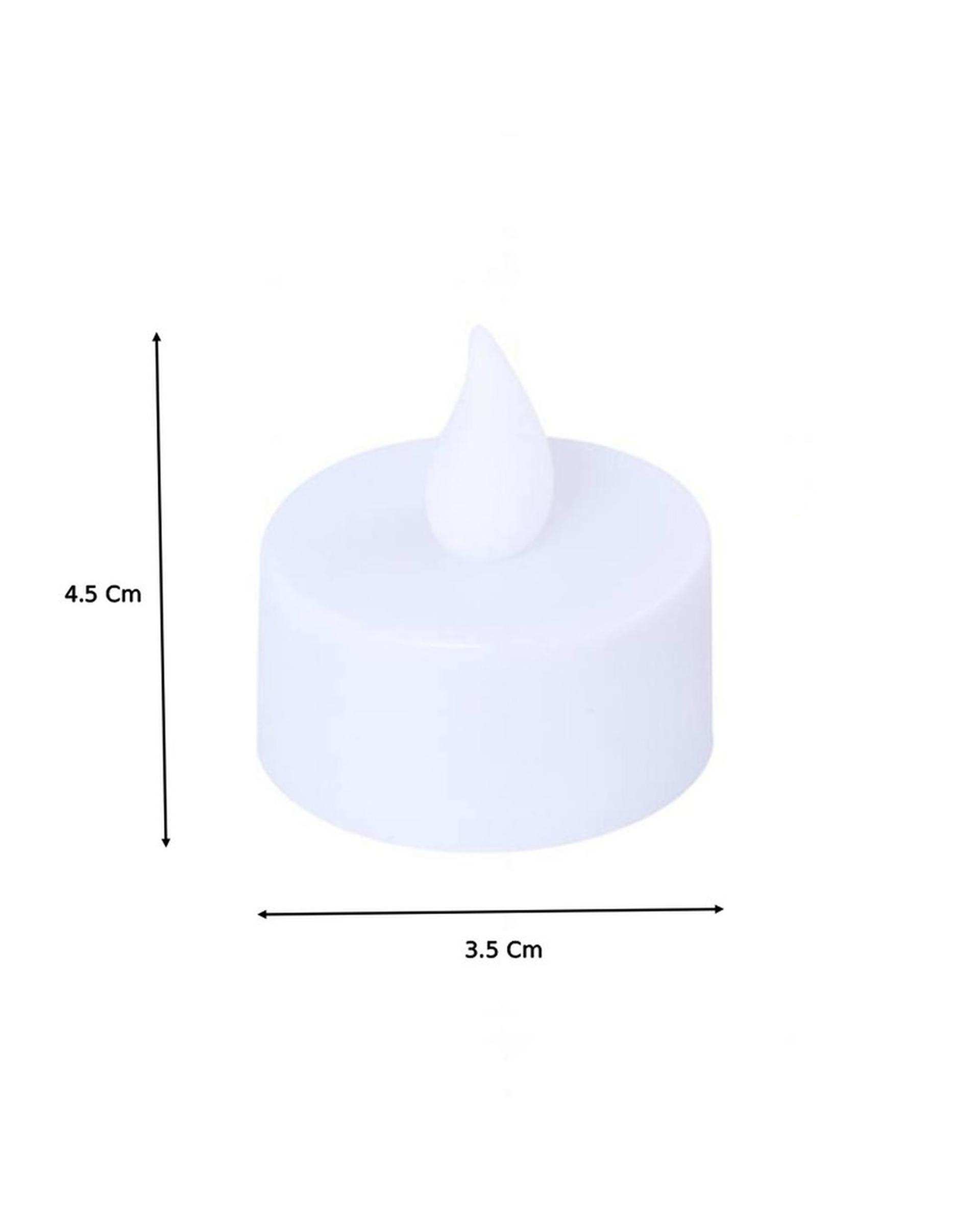 شمع ال ای دی وارمر مدل Flashing مجموعه 2 عددی