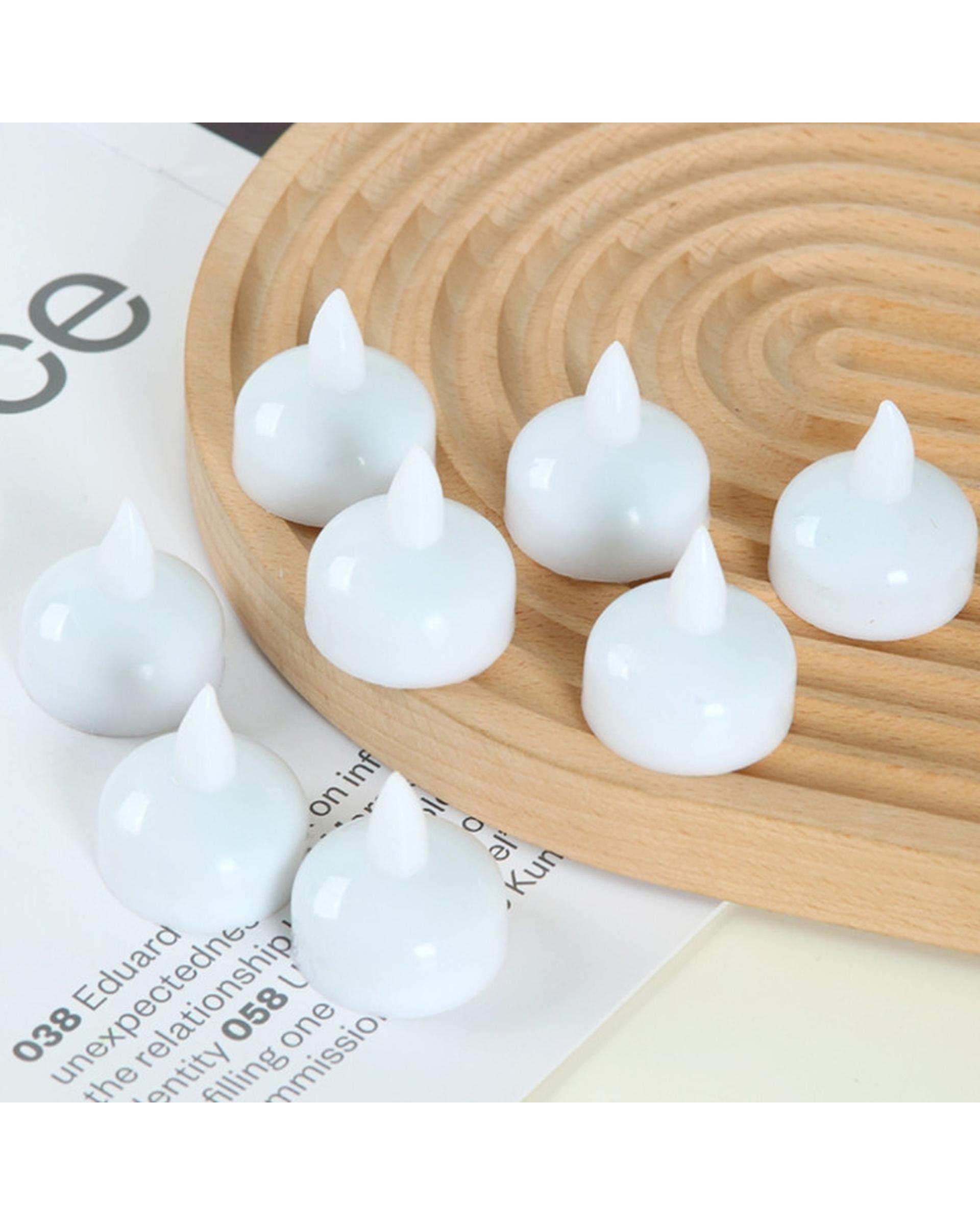 شمع ال ای دی شناور مدل Floating مجموعه 2 عددی