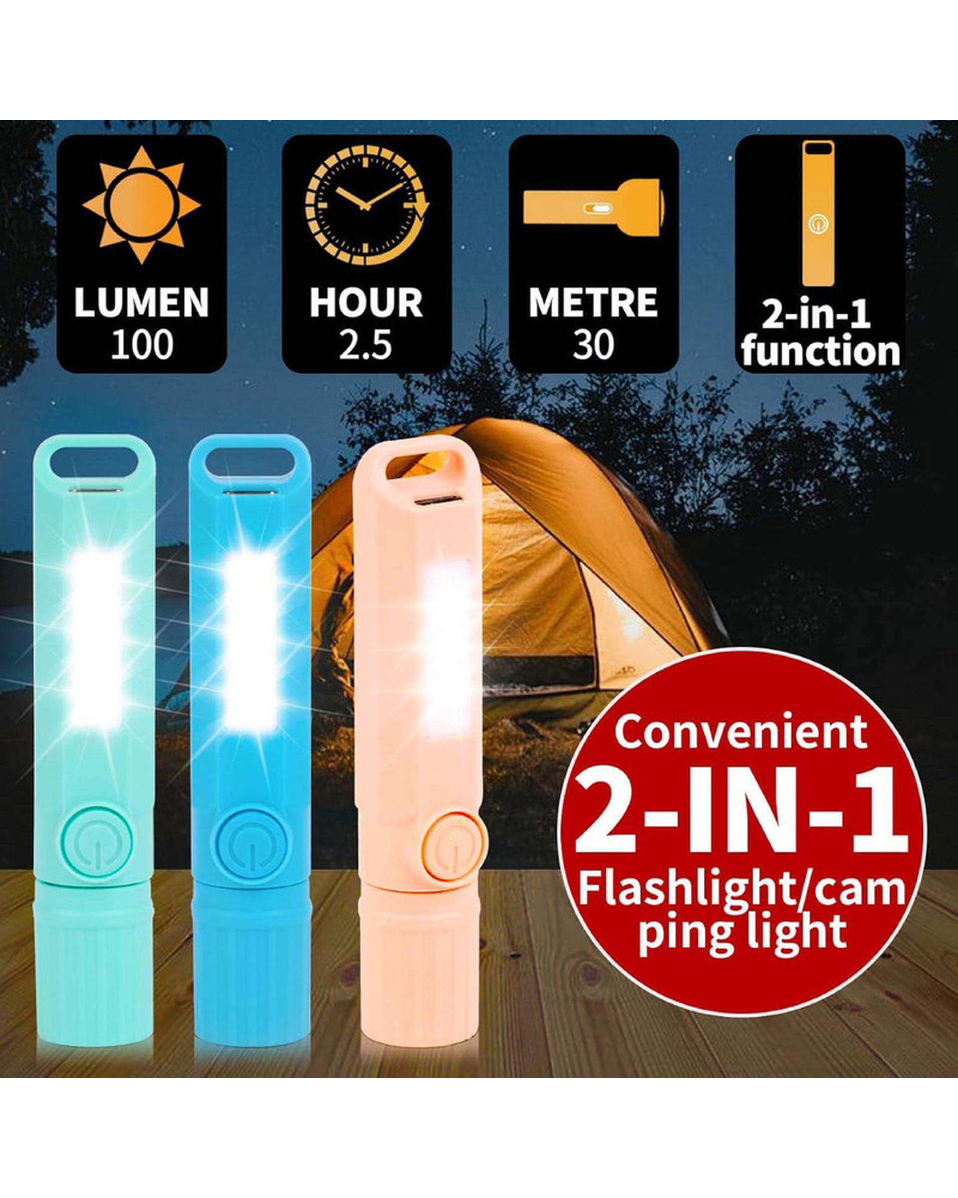 چراغ قوه دستی مدل XJ-811 با نور مهتابی