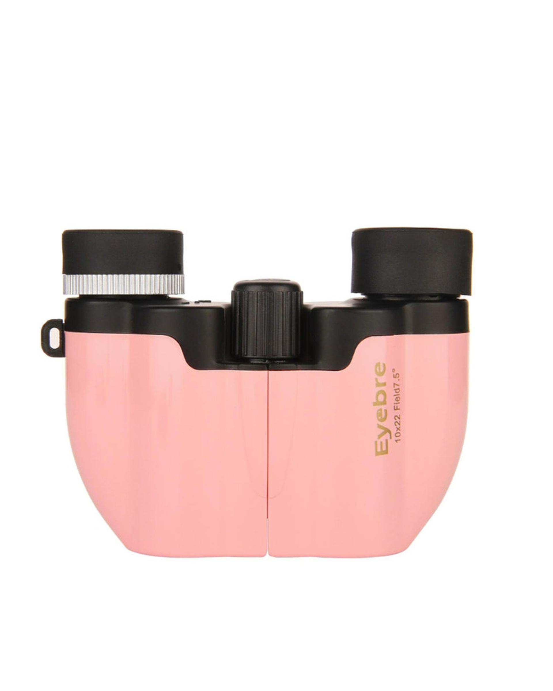 دوربین دوچشمی صورتی آی بر Eyebre مدل 10x22 کد Fiehd7.5