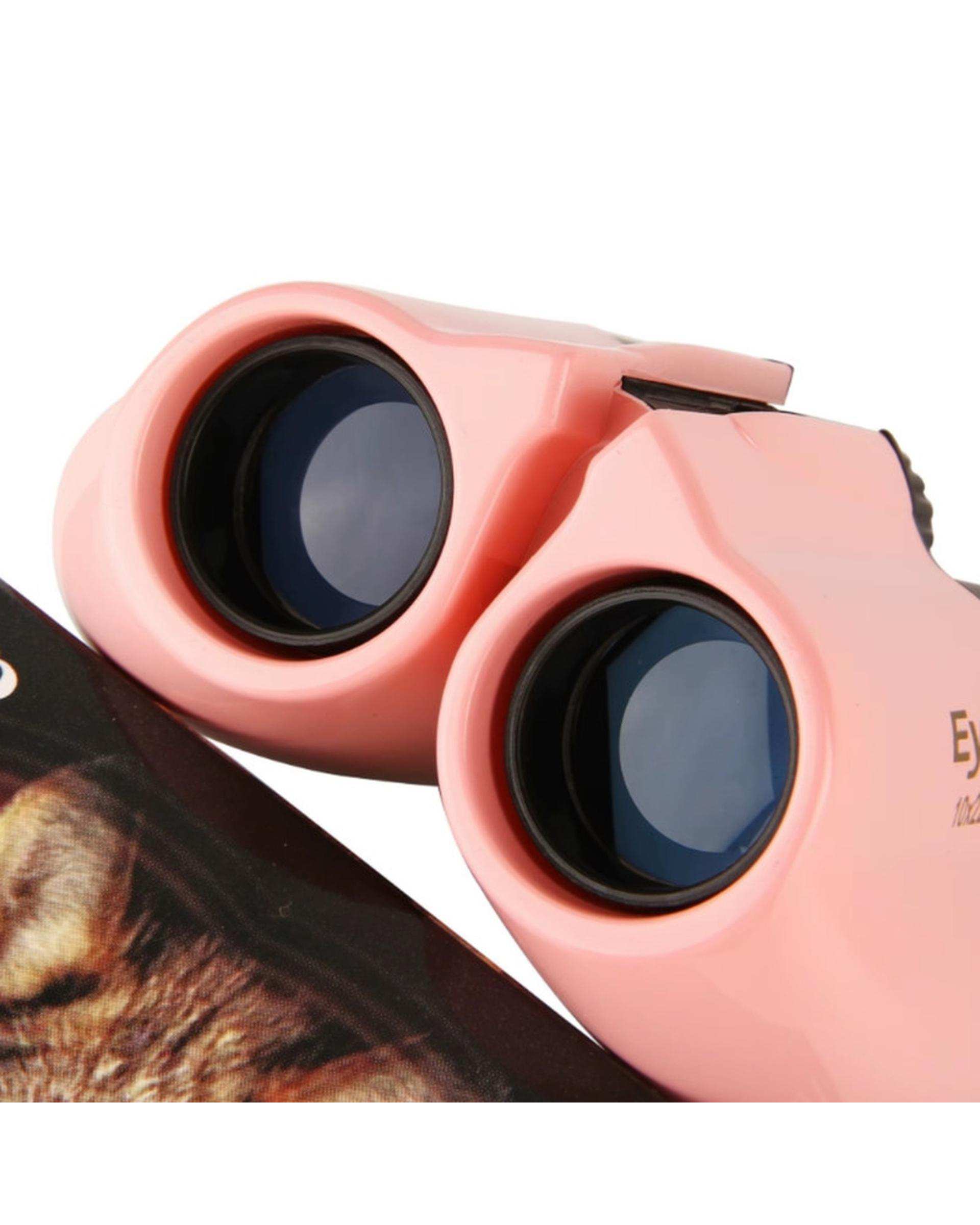 دوربین دوچشمی صورتی آی بر Eyebre مدل 10x22 کد Fiehd7.5