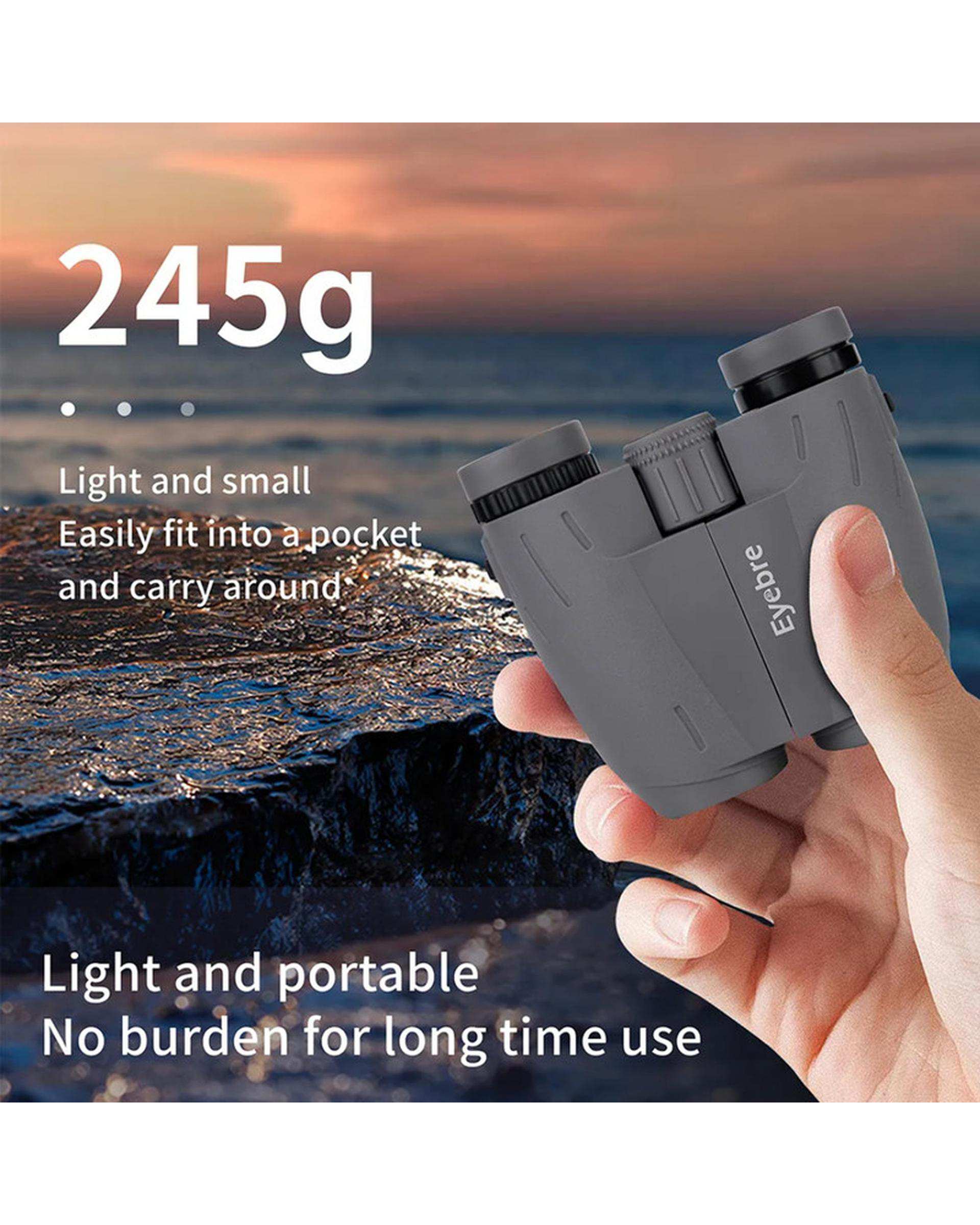 دوربین دوچشمی طوسی آی بر Eyebre مدل BINOCULARS کد 10x25