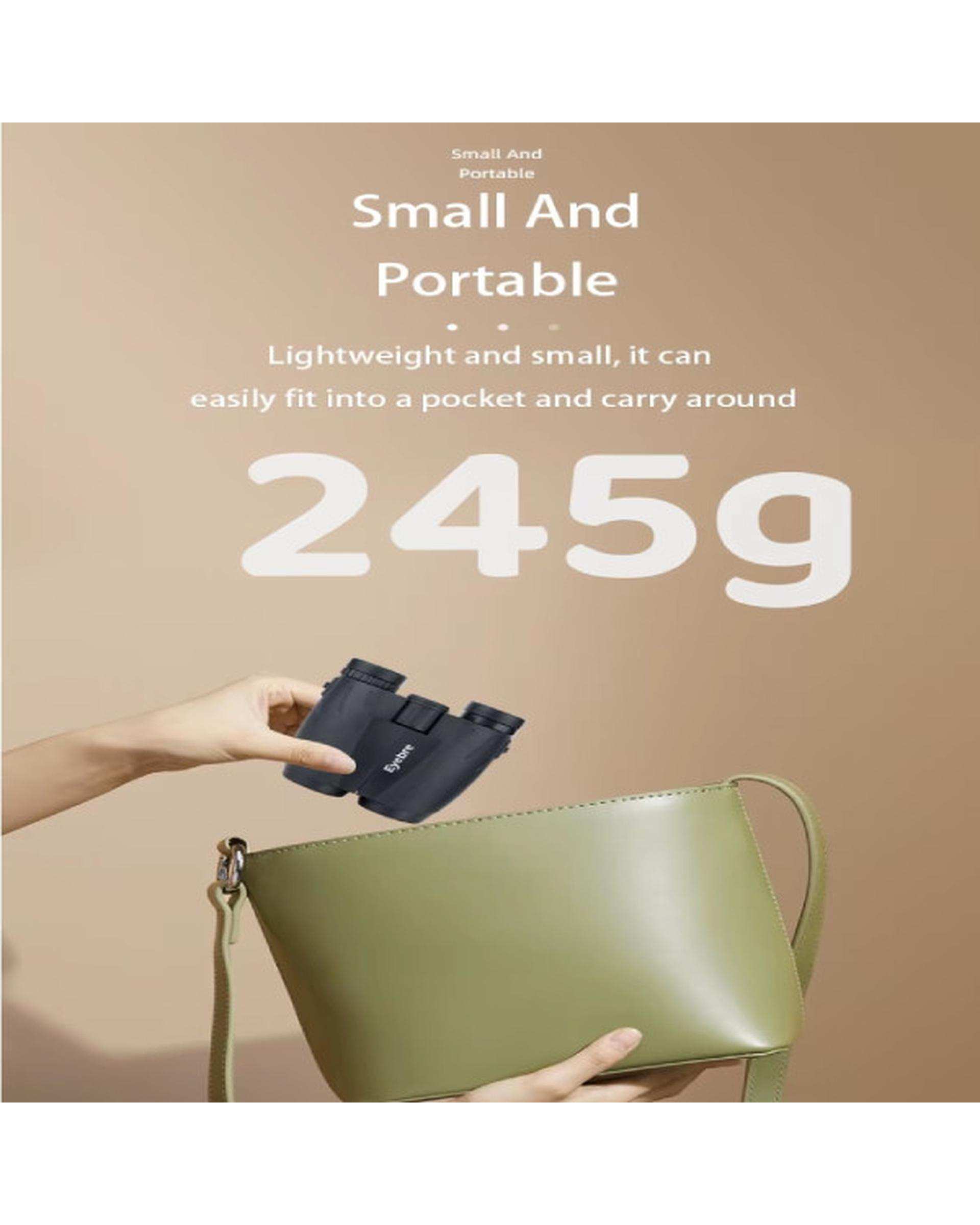 دوربین دوچشمی طوسی آی بر Eyebre مدل BINOCULARS کد 10x25