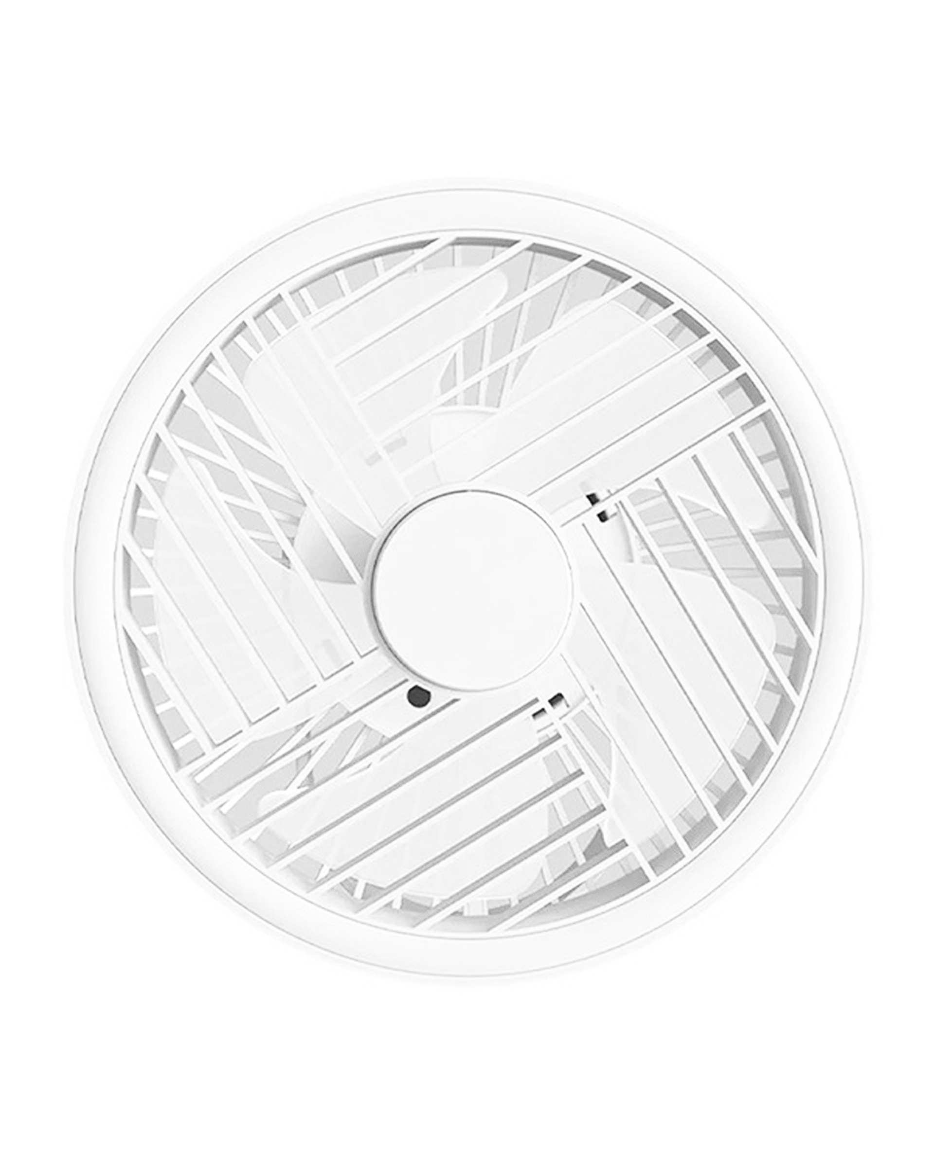 پنکه رومیزی شارژی مدل ال ای دی دار کد RY-2301